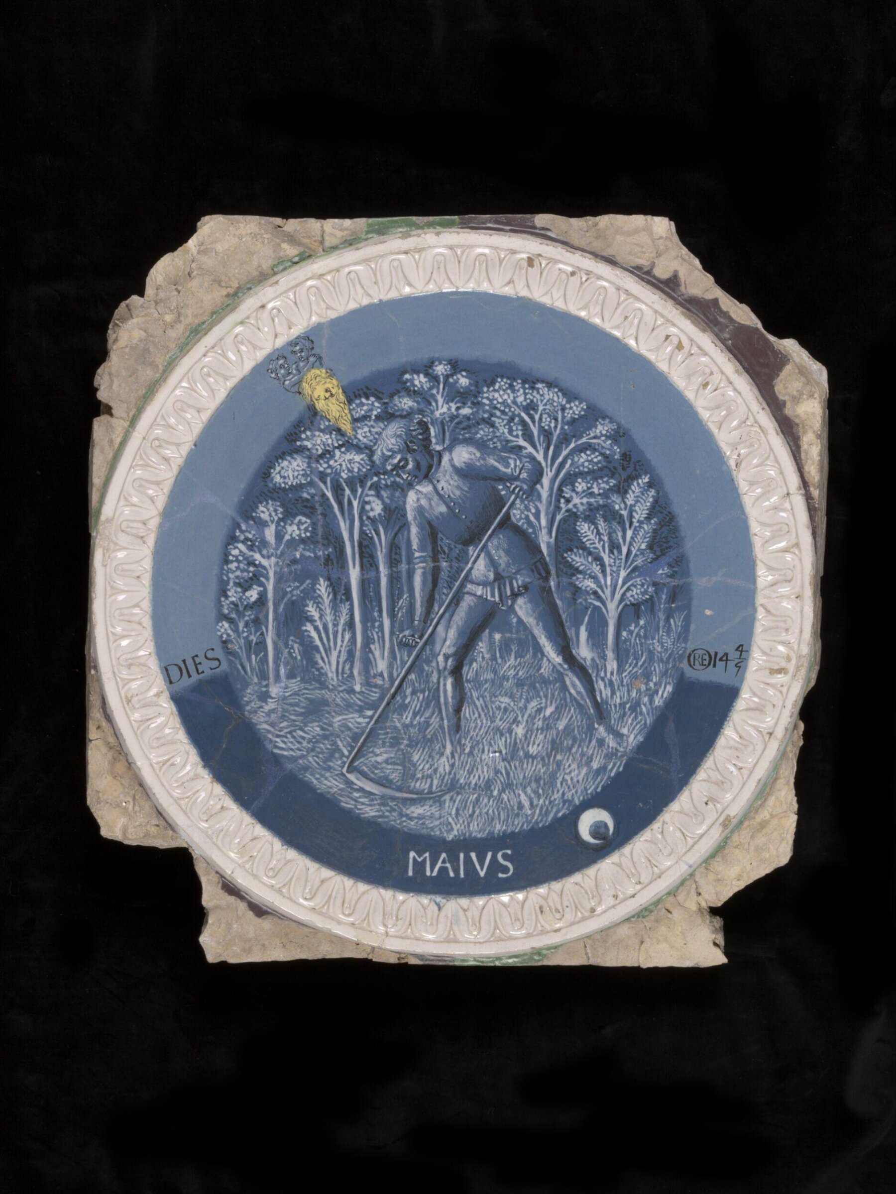 May, Luca della Robbia, ca. 1450-1456