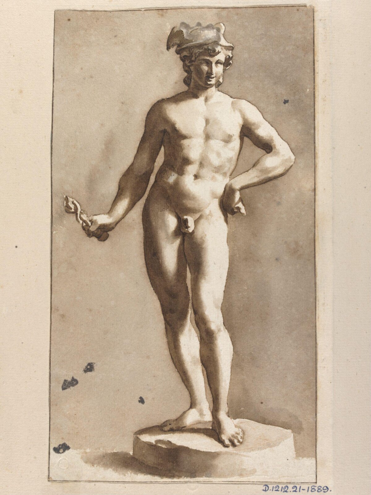Mercury, Jan de Bisschop, 1628-1671