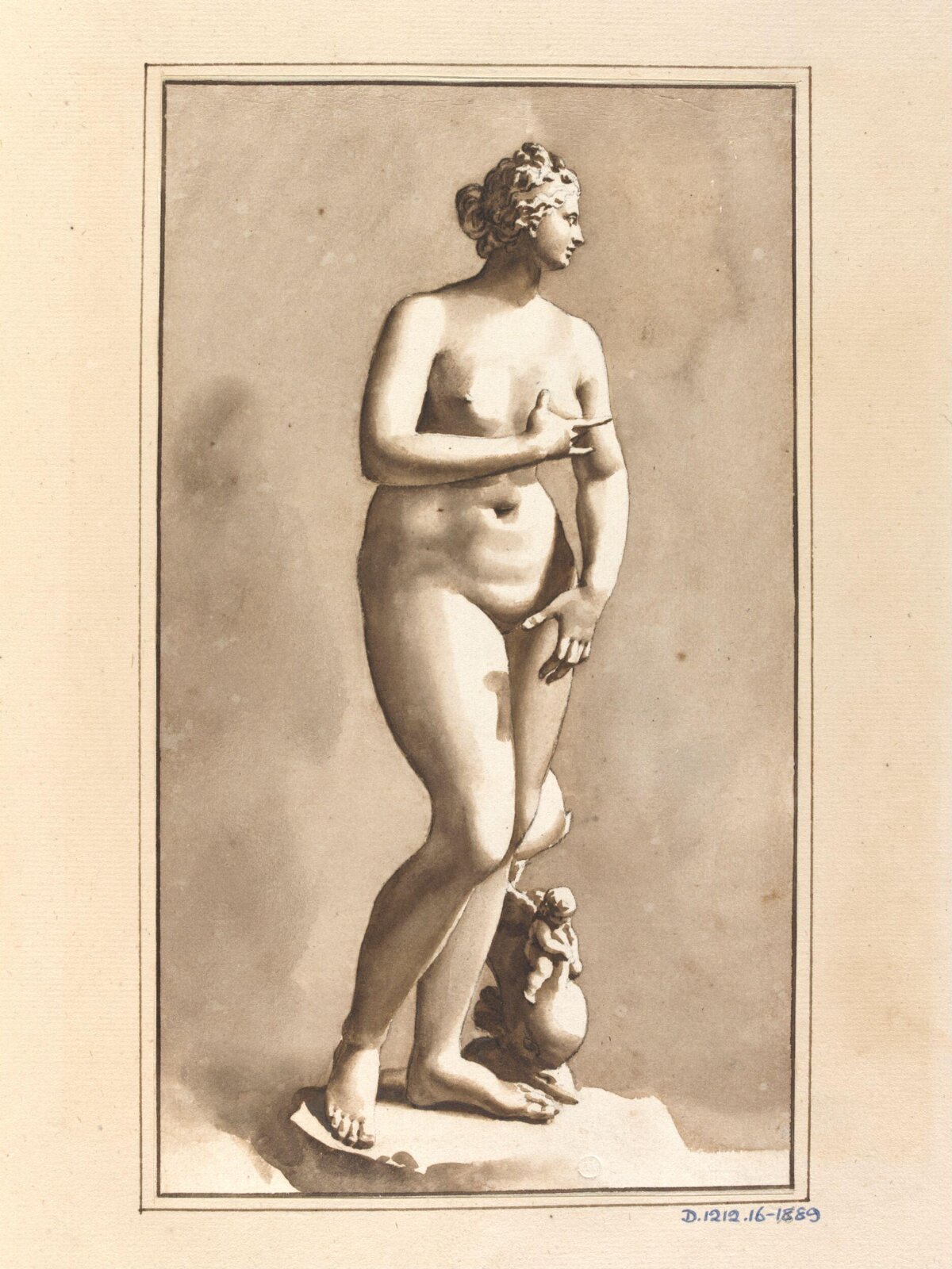 Standing Venus, Jan de Bisschop, 1628-1671