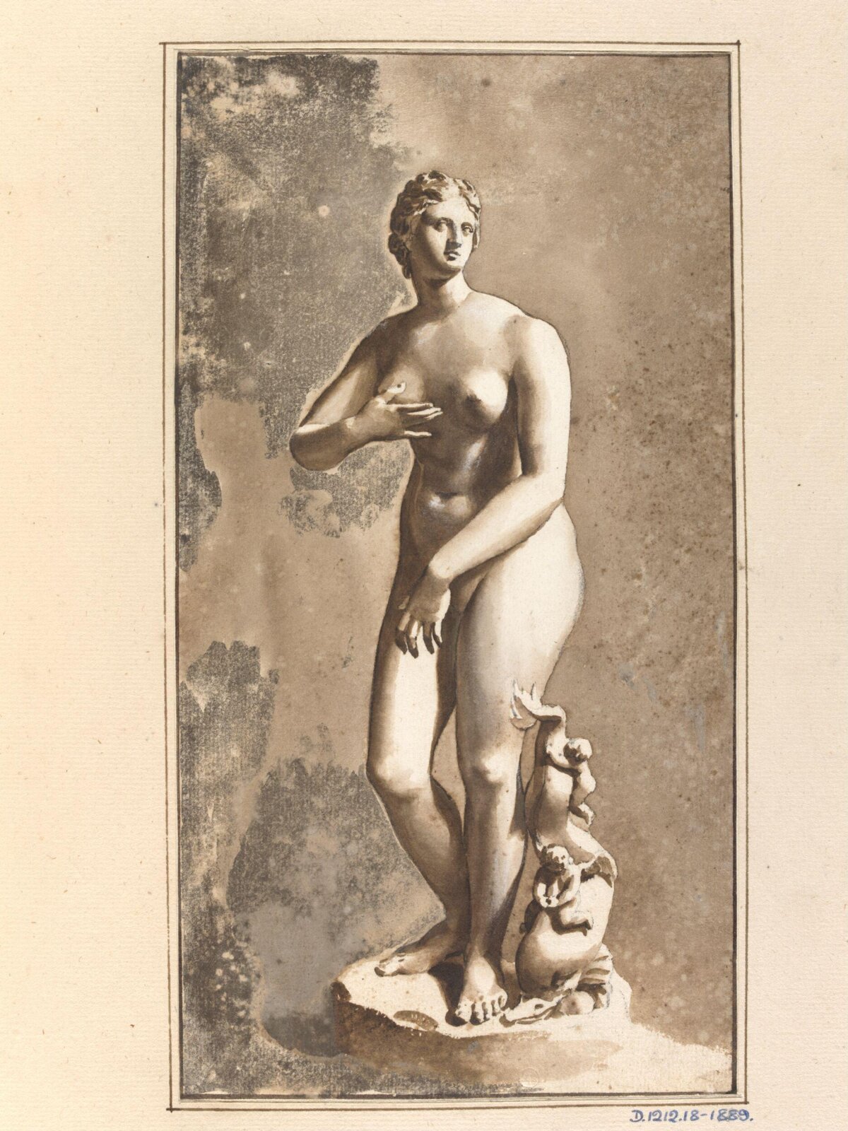 Standing Venus, Jan de Bisschop, 1628-1671