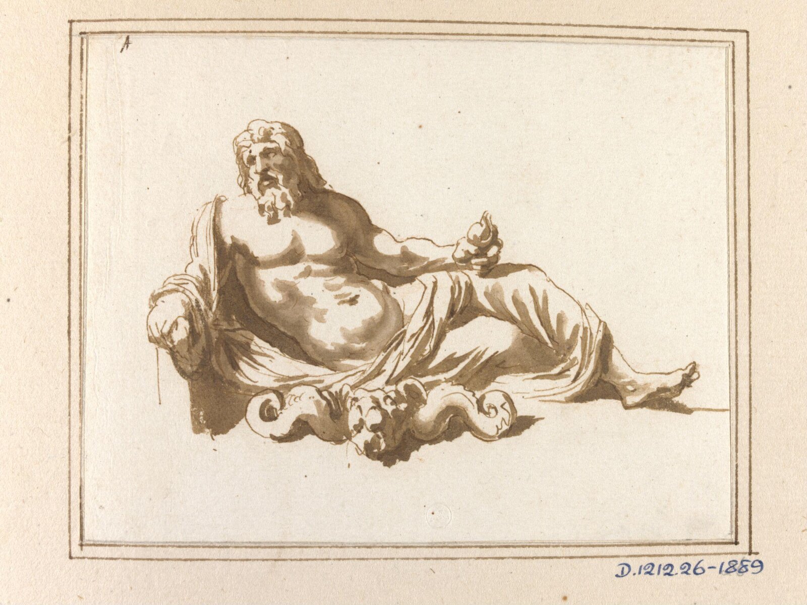 ‘Marforio’, Jan de Bisschop, 1628-1671