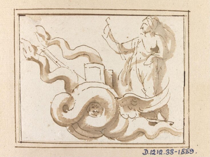 Demeter in her Chariot: motif from a relief of the rape of Persephone top image