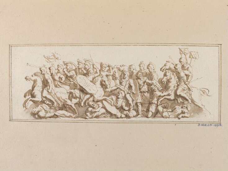 Battle scene from the arch of Constantine top image