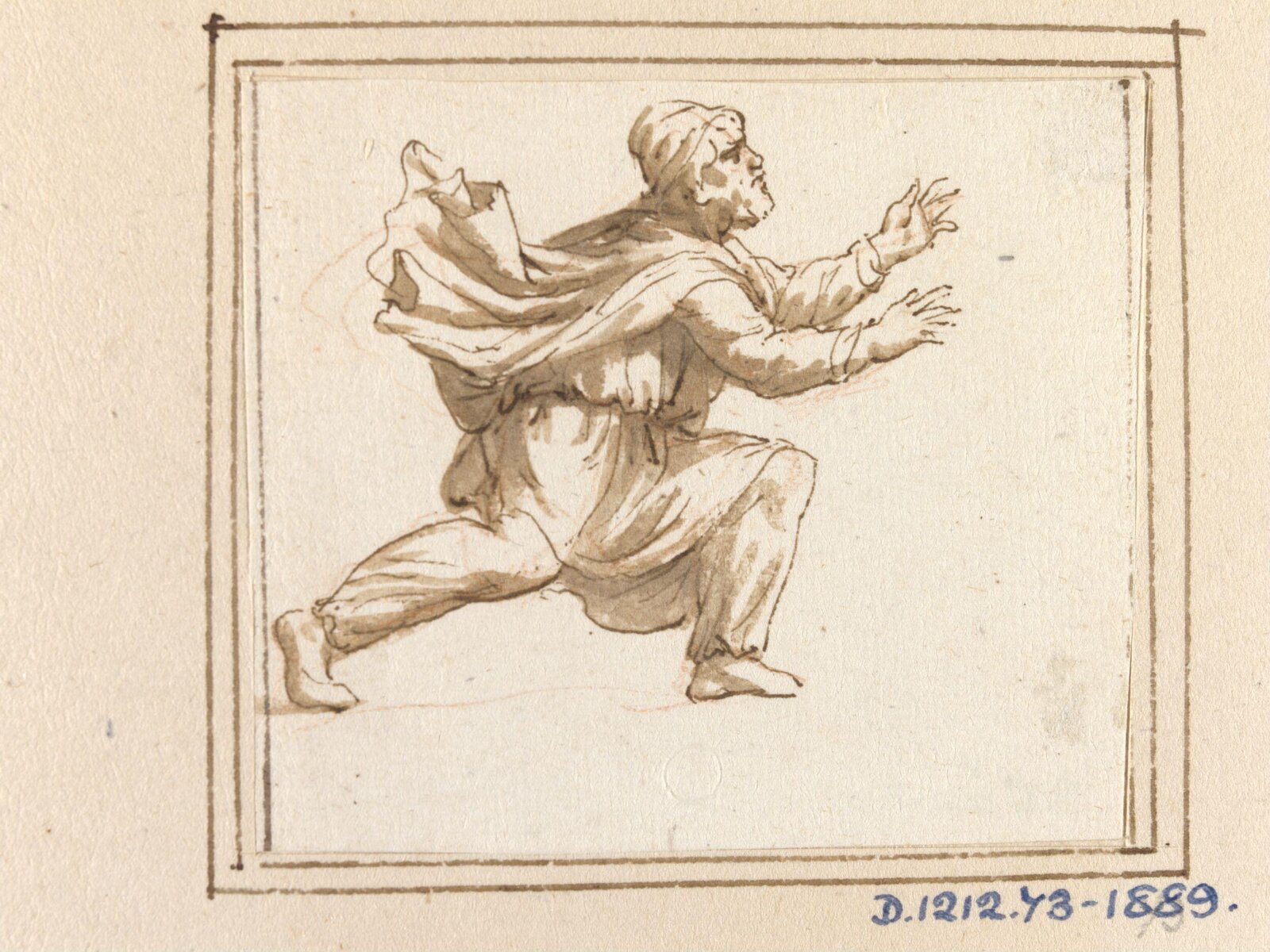 drawing, Jan de Bisschop, 1628-1671