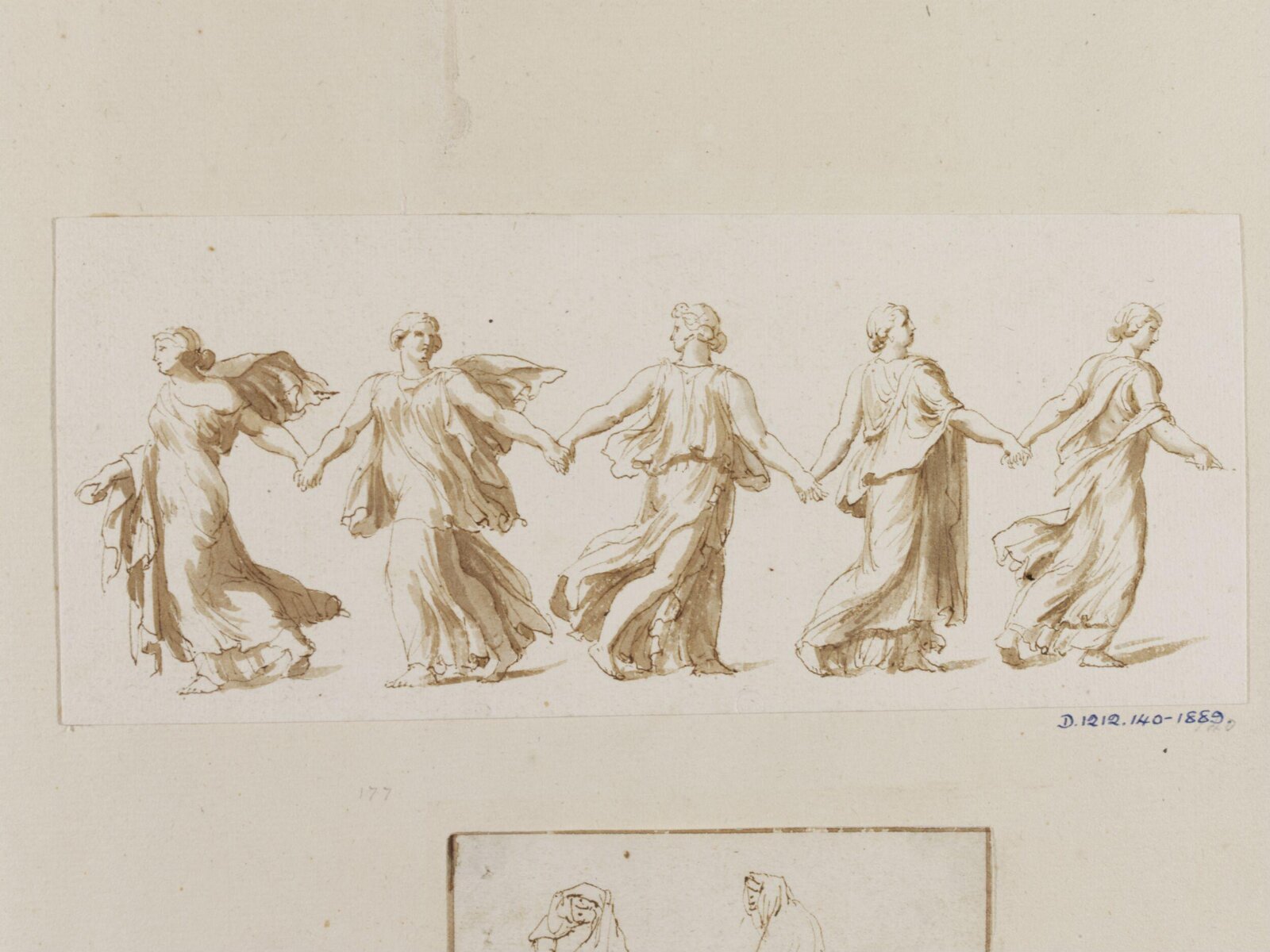 'Borghese Dancers', Jan de Bisschop, 17th century