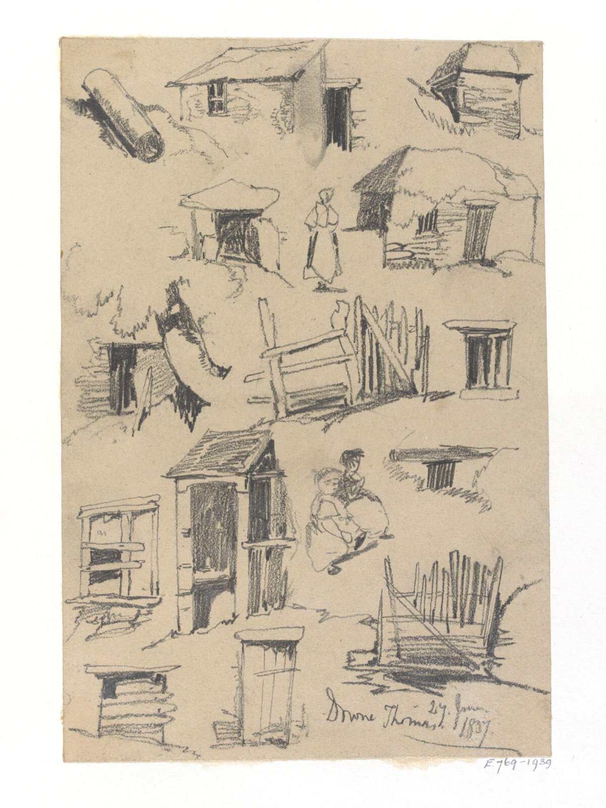Downe Thomas, Edward Lear, 27 June 1837