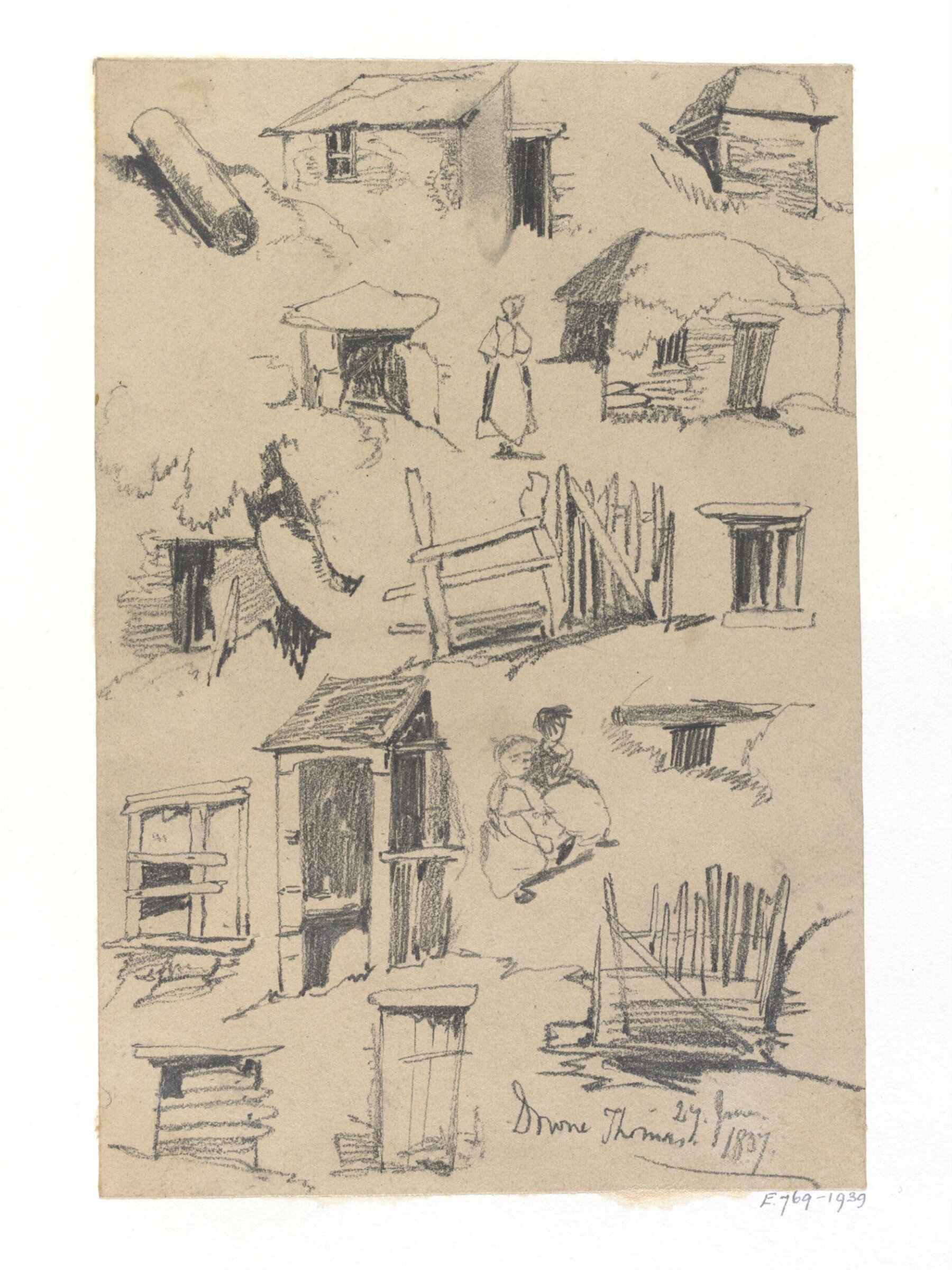 Downe Thomas, Edward Lear, 27 June 1837