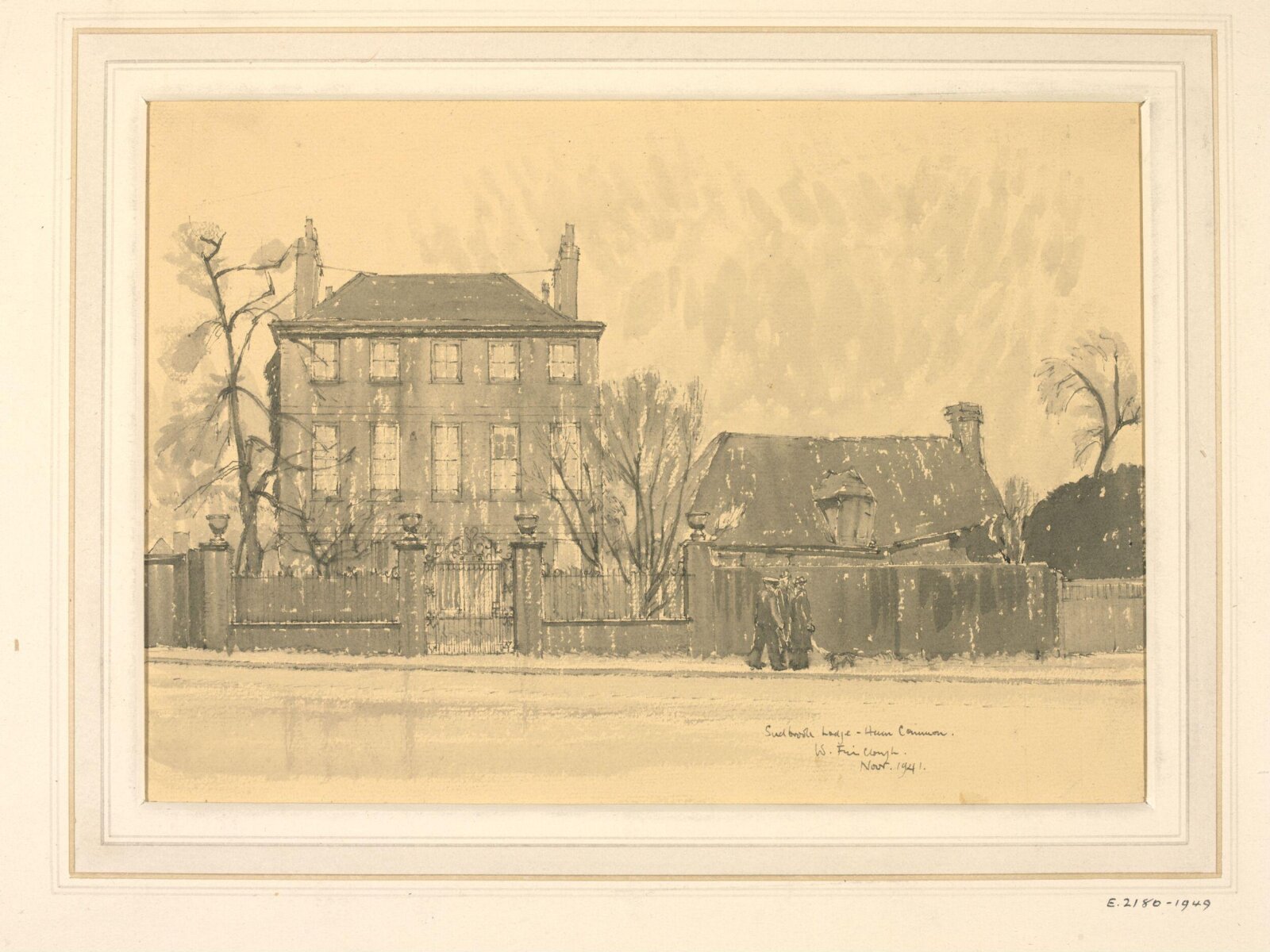 Sudbrooke Lodge - Ham Common, Fairclough, November 1941