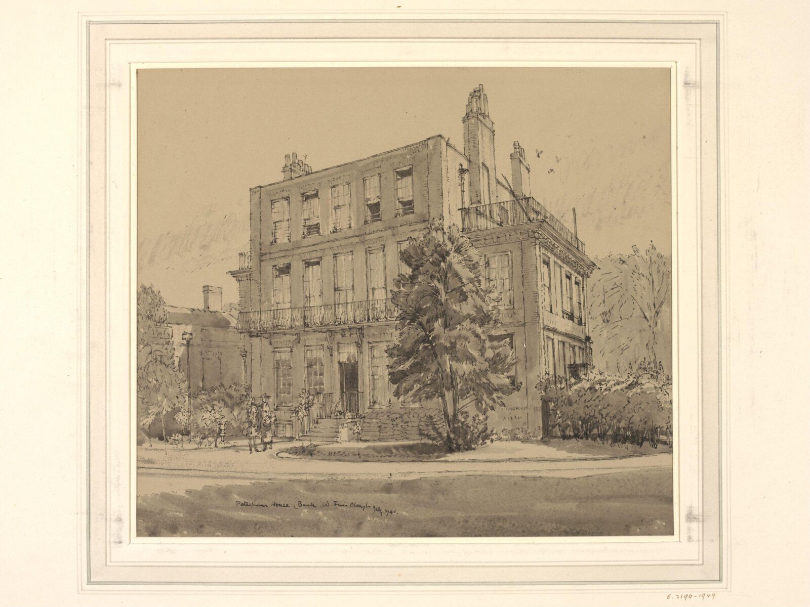 Petersham House (Back), Fairclough, июль 1941