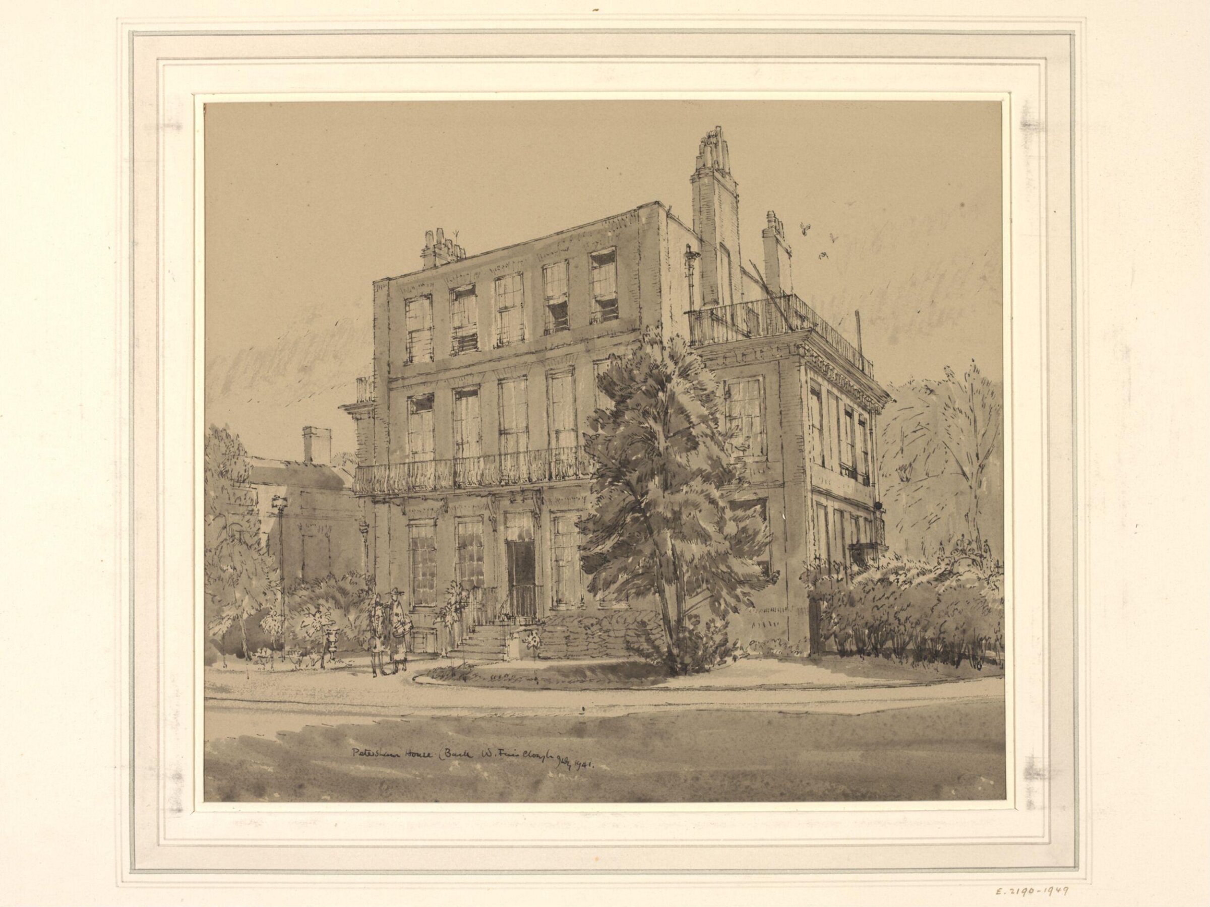Petersham House (Back), Fairclough, July 1941