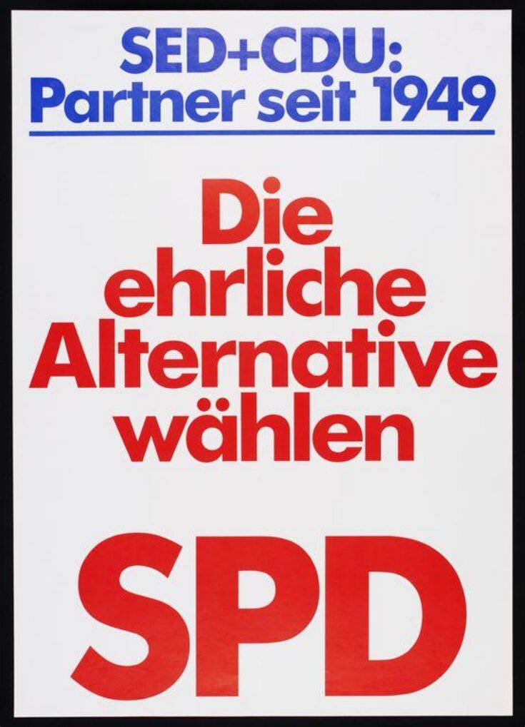 SED + CDU: Partners since 1949 top image