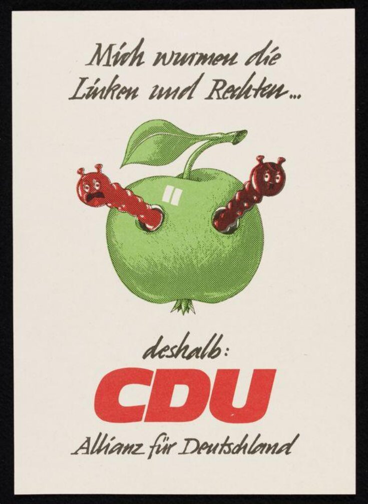 I am rankled by the Lefts and the Rights - therefore CDU top image