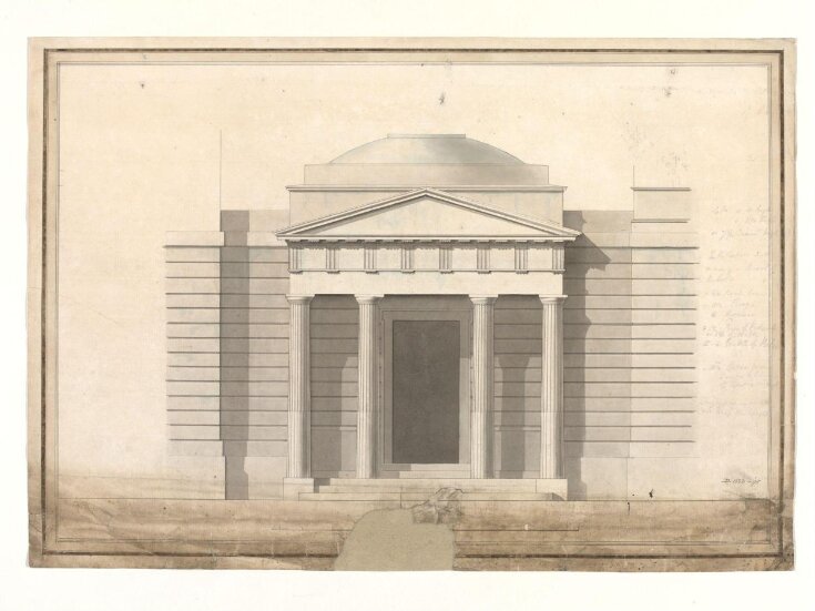 'Lime Street Portico', East India House, London top image