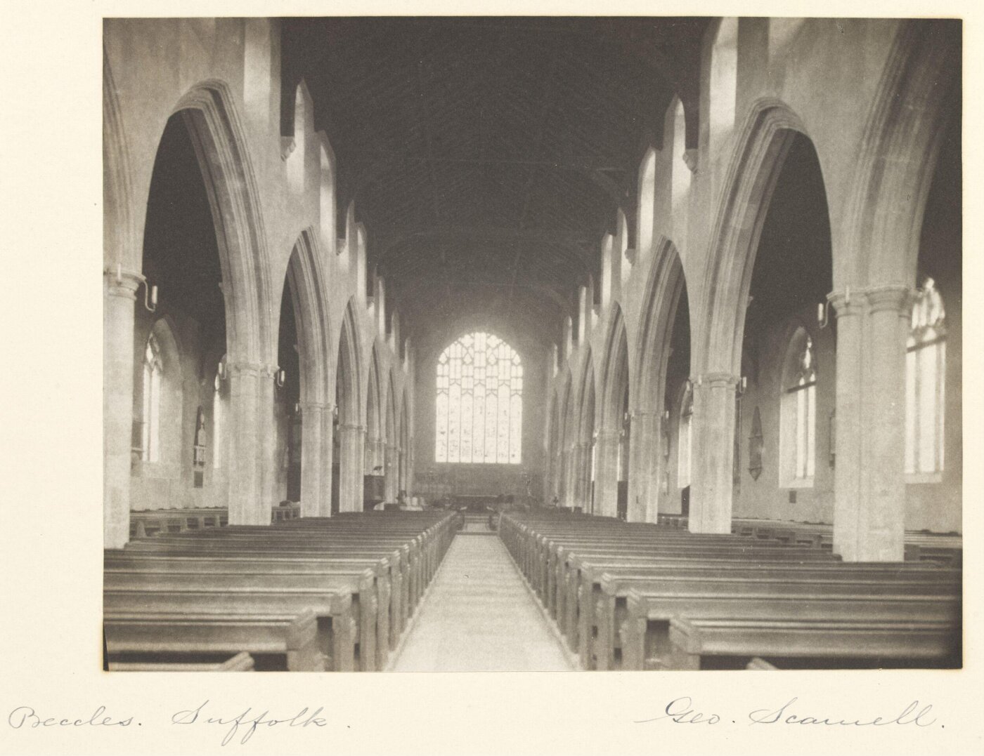 Scamell, George (Mr), National Photographic Record and Survey