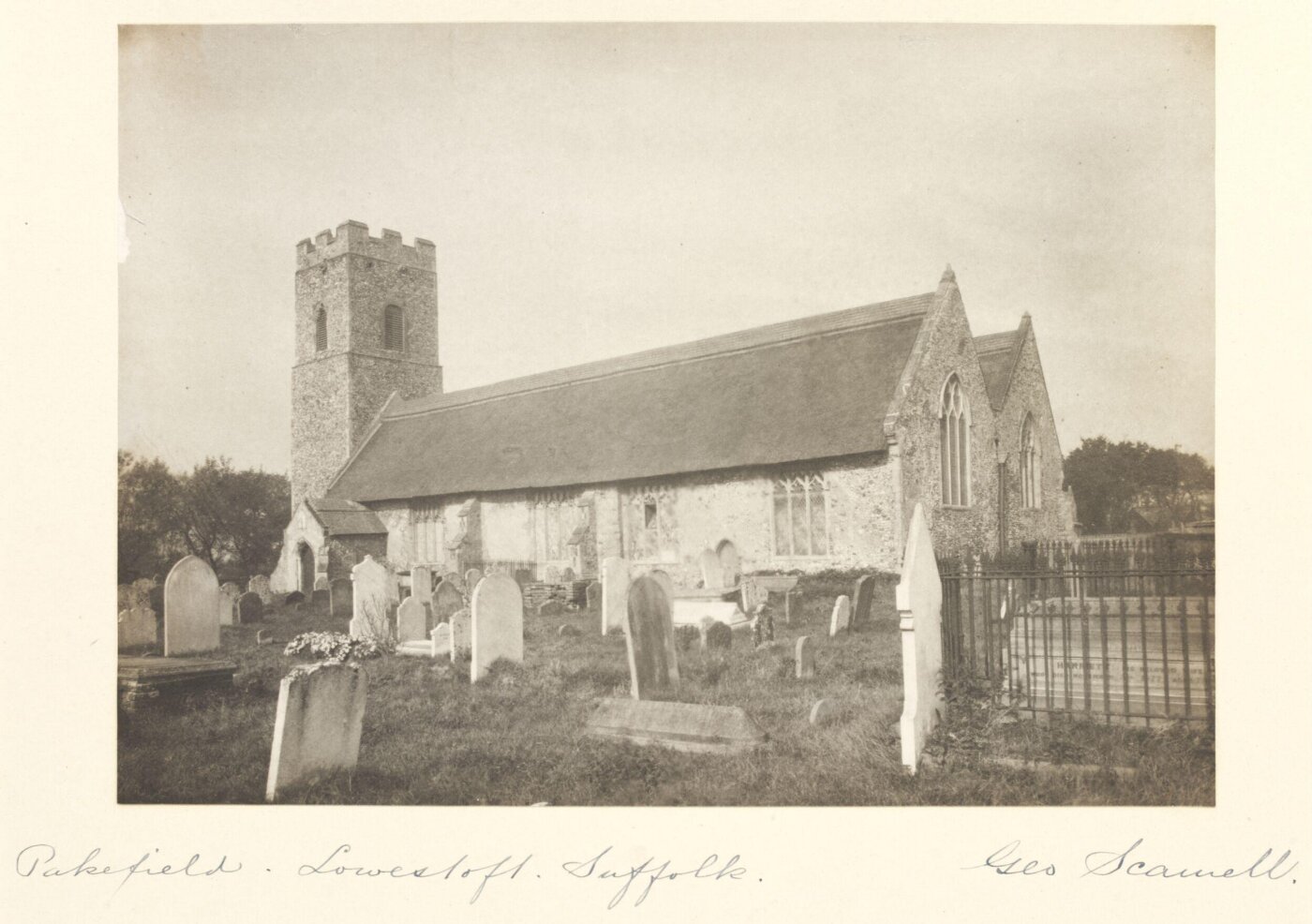 Scamell, George (Mr), National Photographic Record and Survey