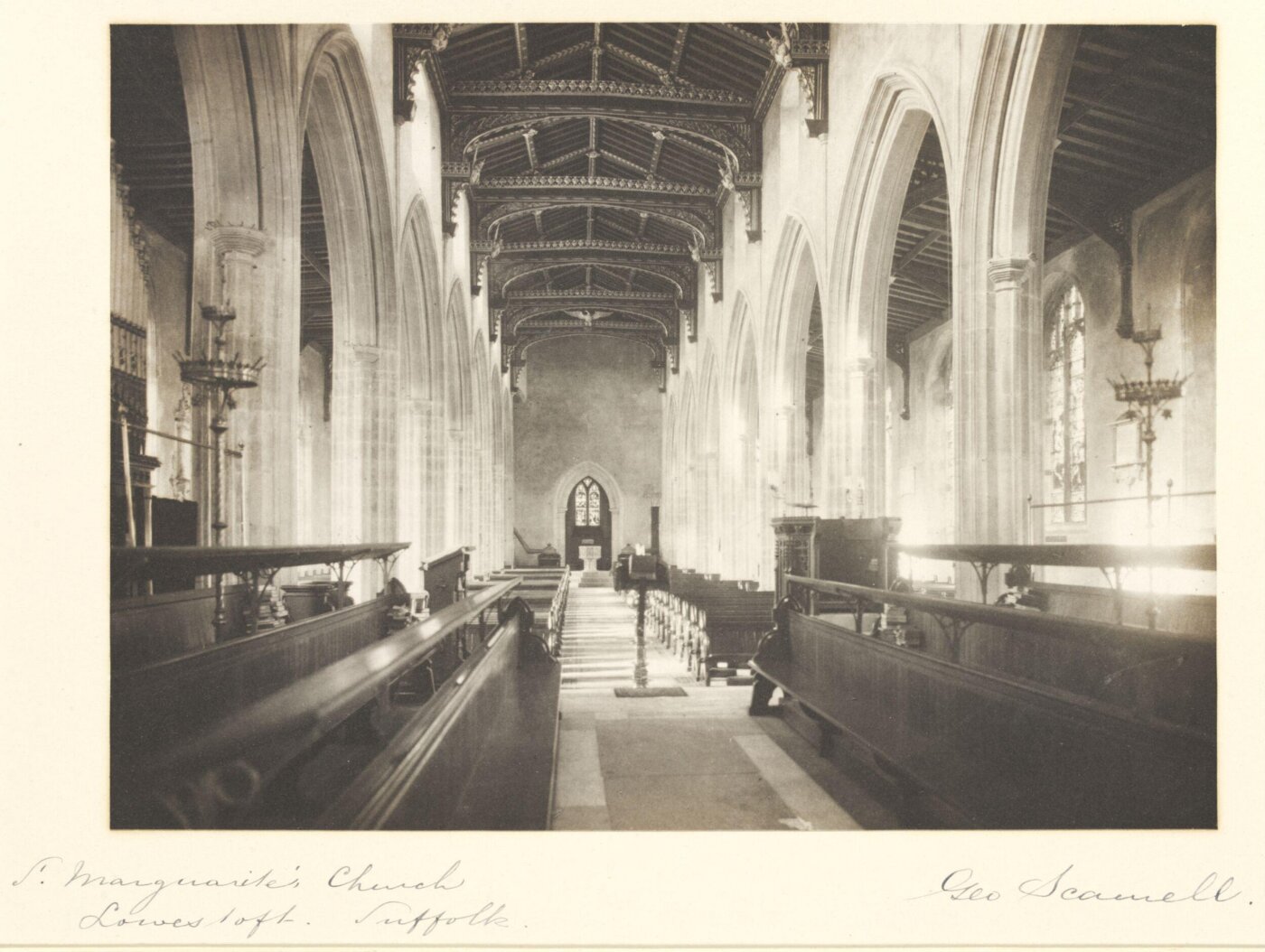 Scamell, George (Mr), National Photographic Record and Survey
