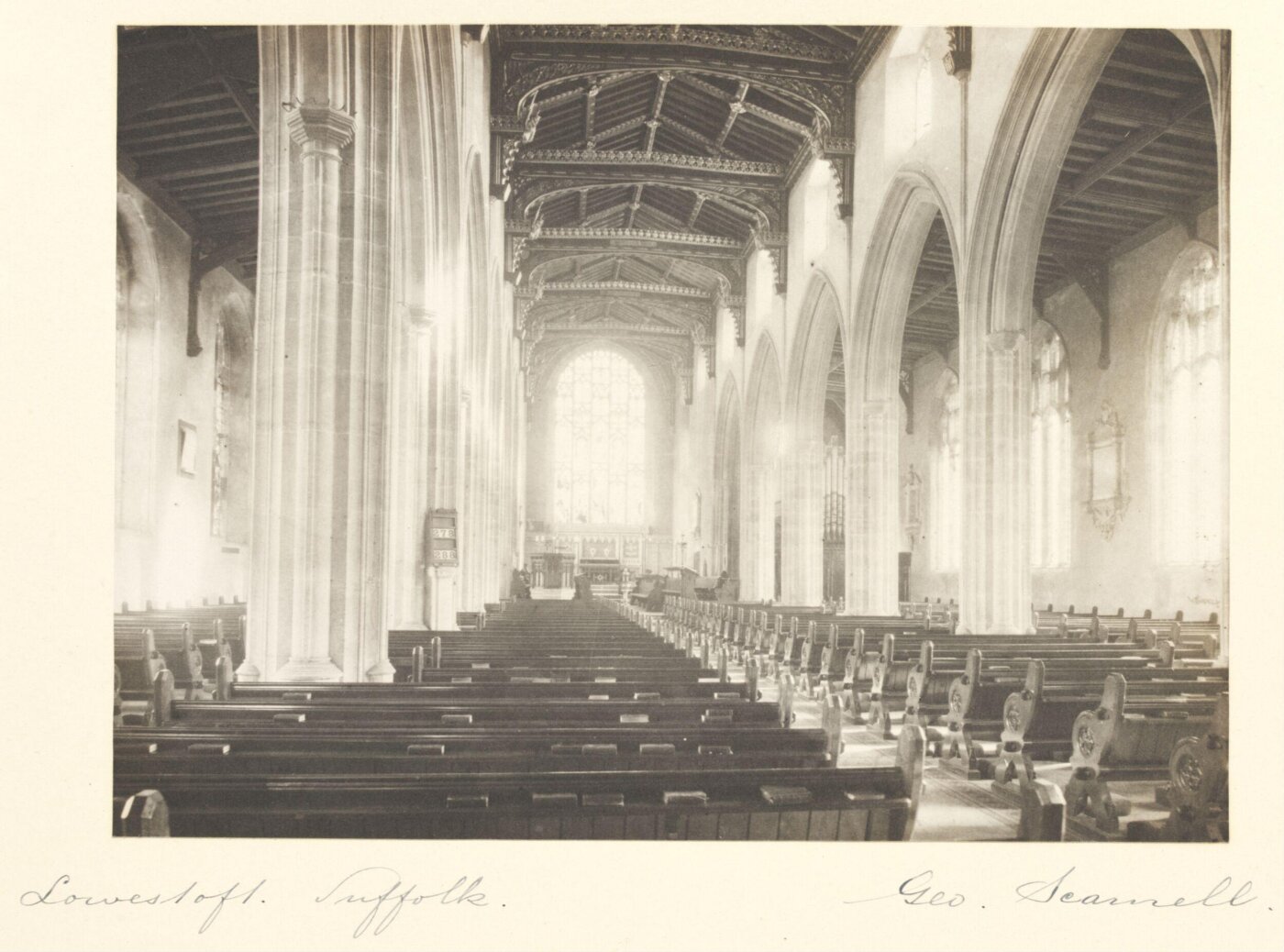 Scamell, George (Mr), National Photographic Record and Survey
