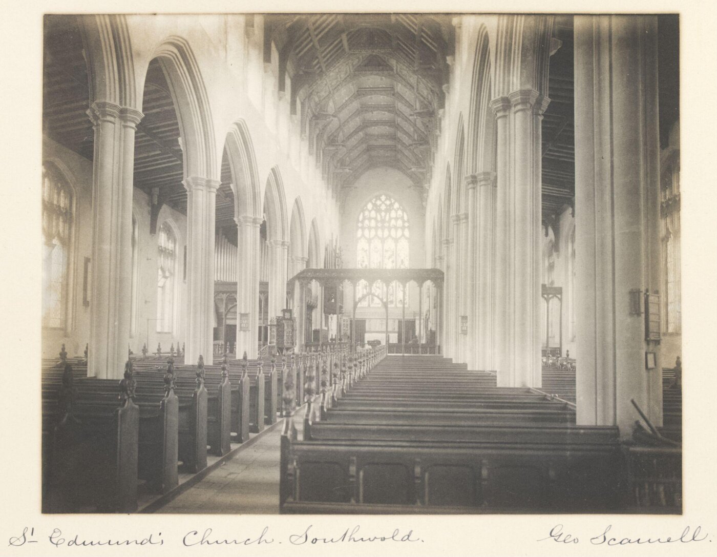 Scamell, George (Mr), National Photographic Record and Survey