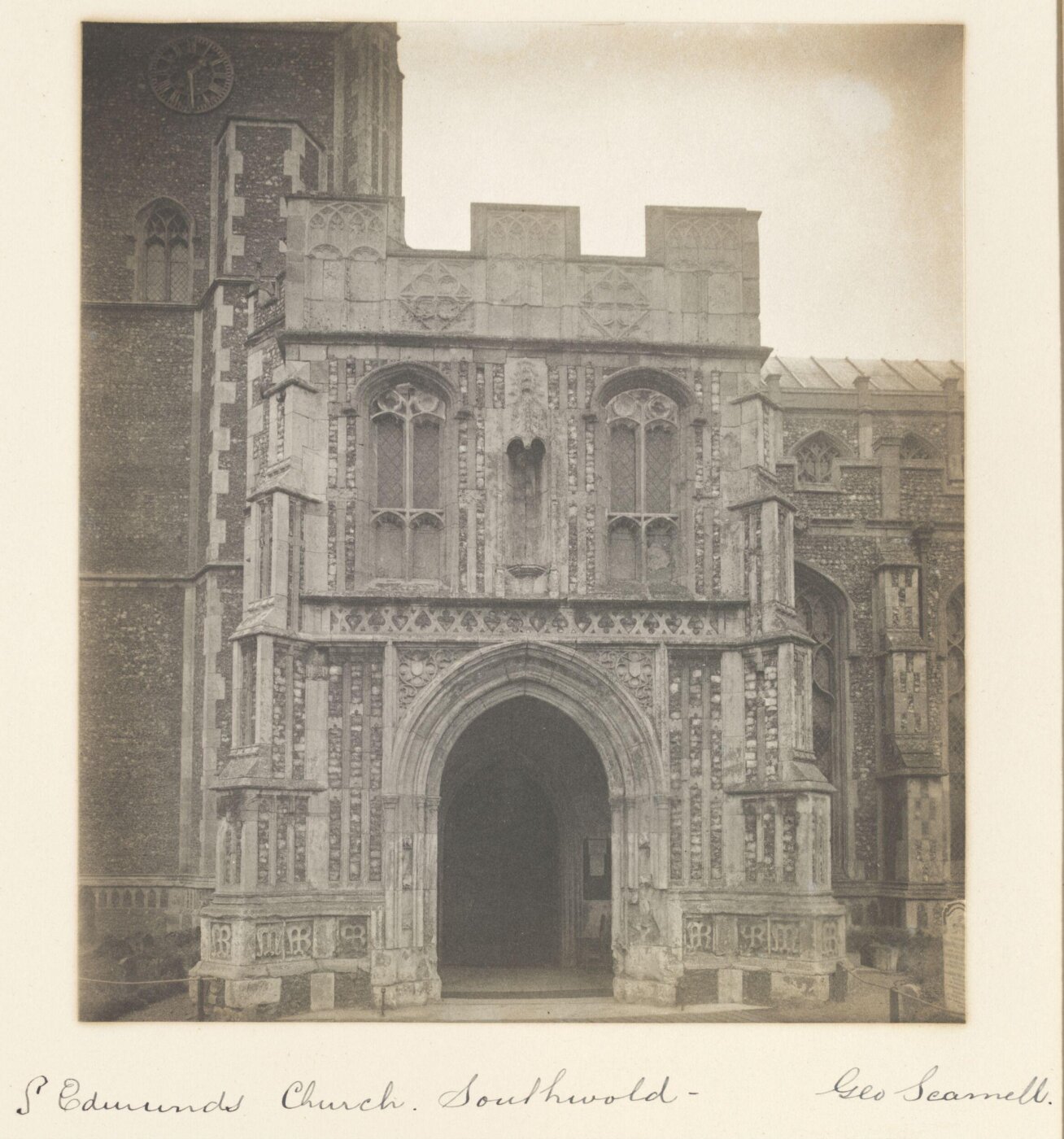 Scamell, George (Mr), National Photographic Record and Survey