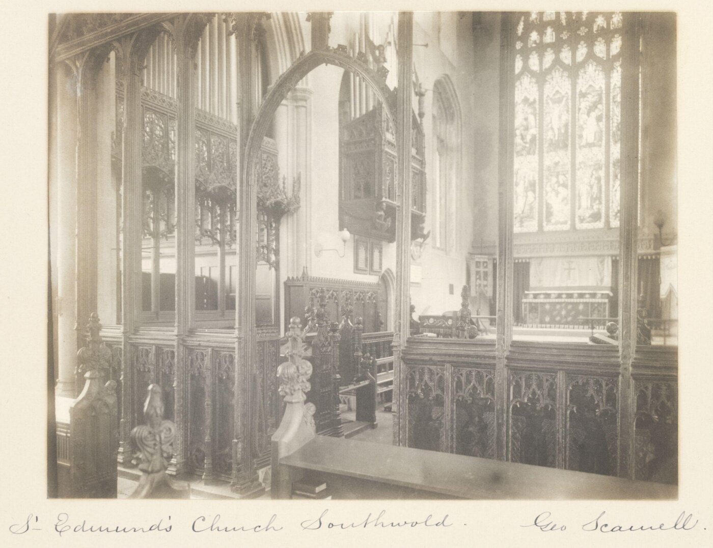 Scamell, George (Mr), National Photographic Record and Survey