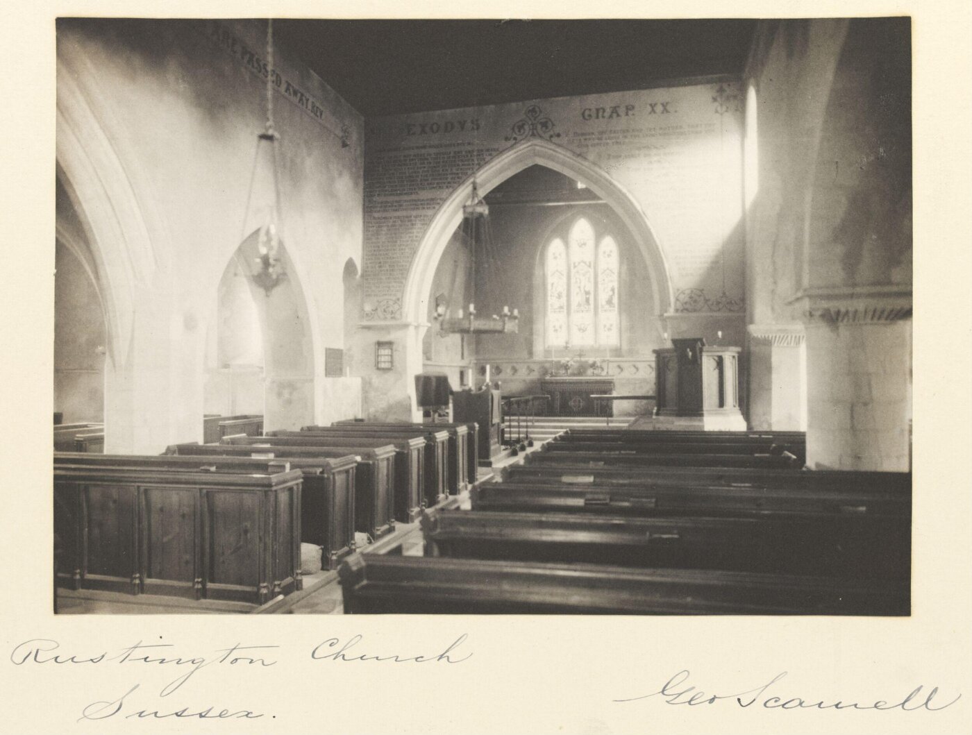 Scamell, George (Mr), National Photographic Record and Survey