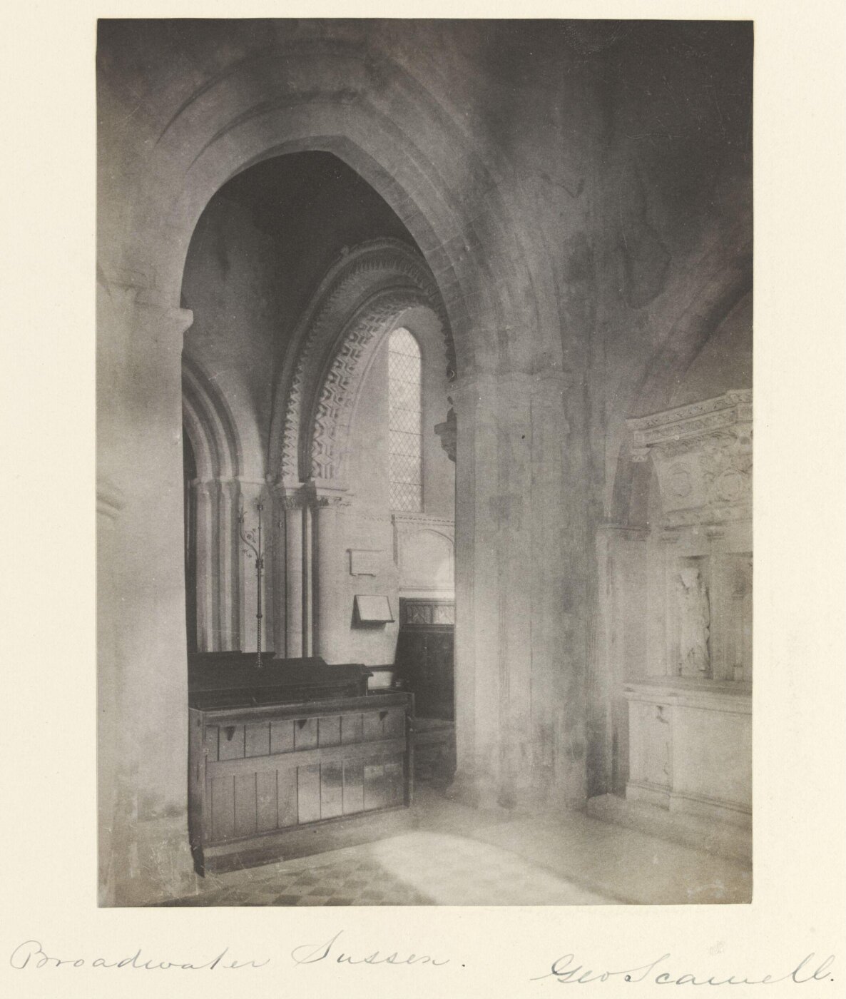 Scamell, George (Mr), National Photographic Record and Survey