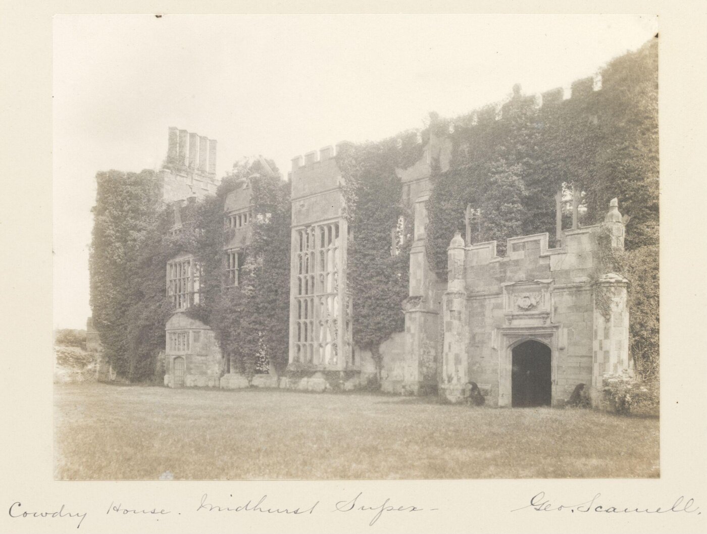 Scamell, George (Mr), National Photographic Record and Survey