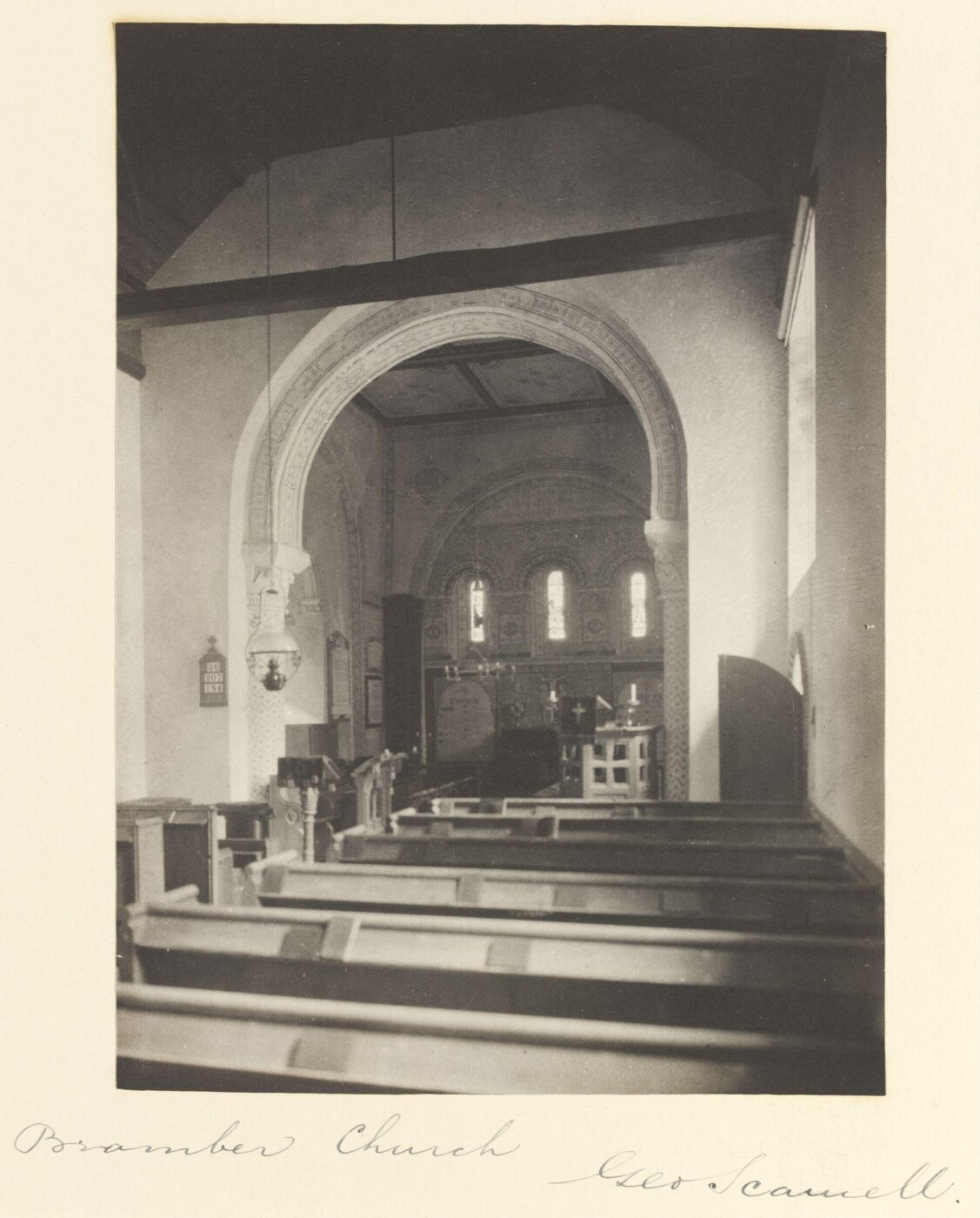 Scamell, George (Mr), National Photographic Record and Survey