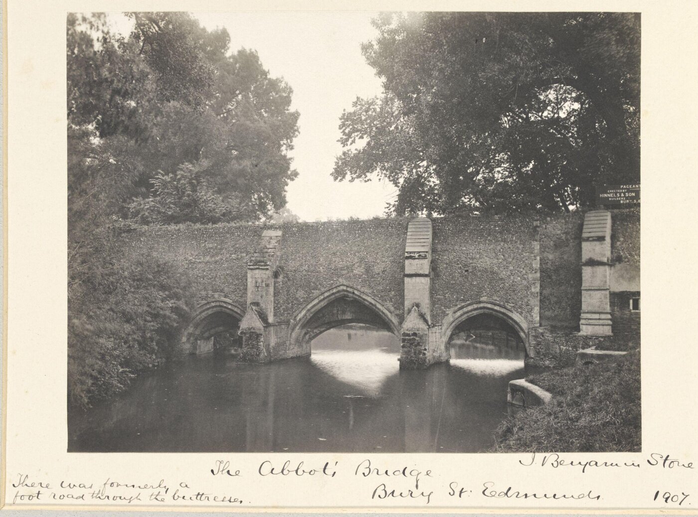 Stone, Benjamin (Sir), National Photographic Record and Survey