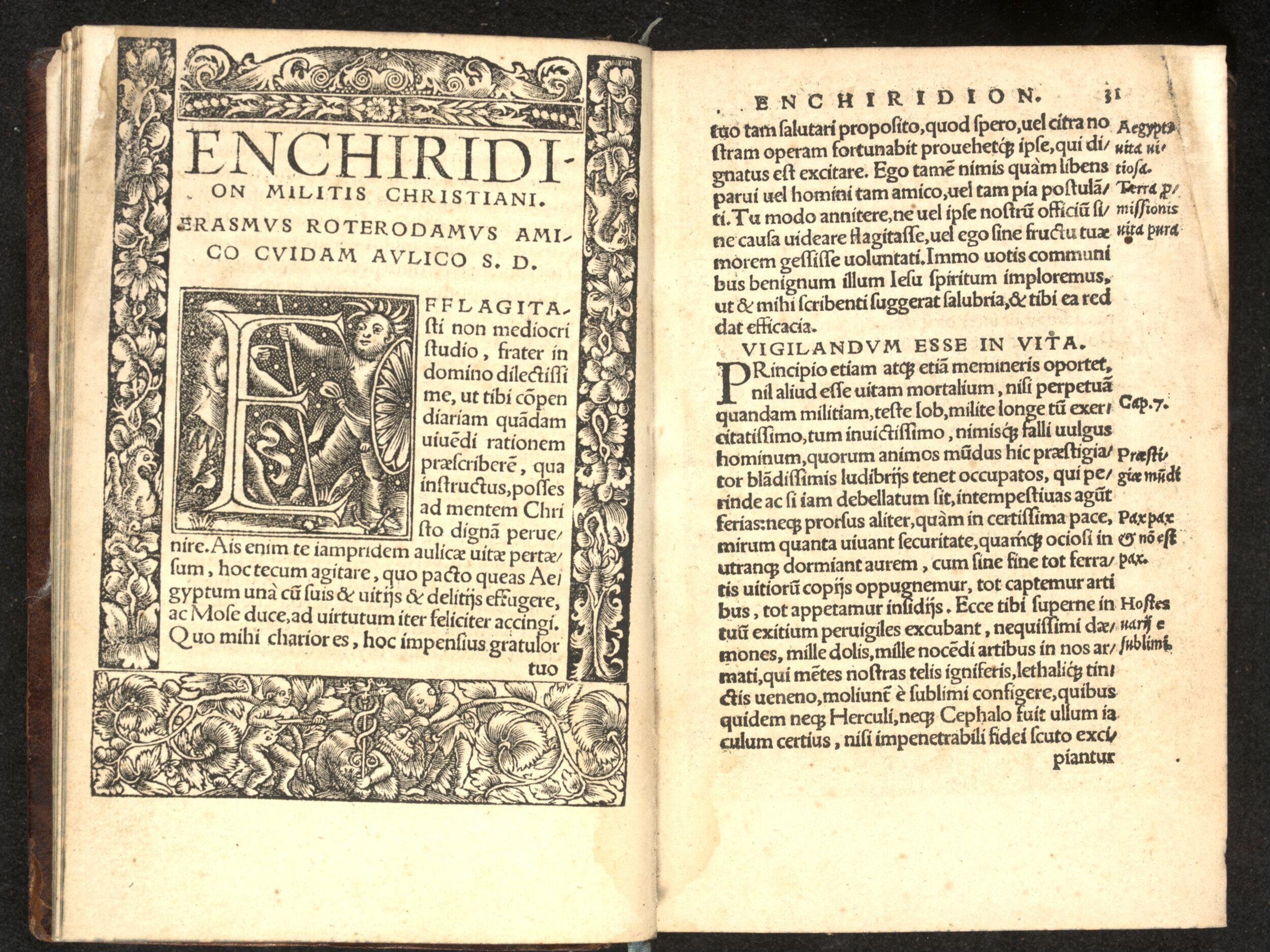 Enchiridion militis Christiani