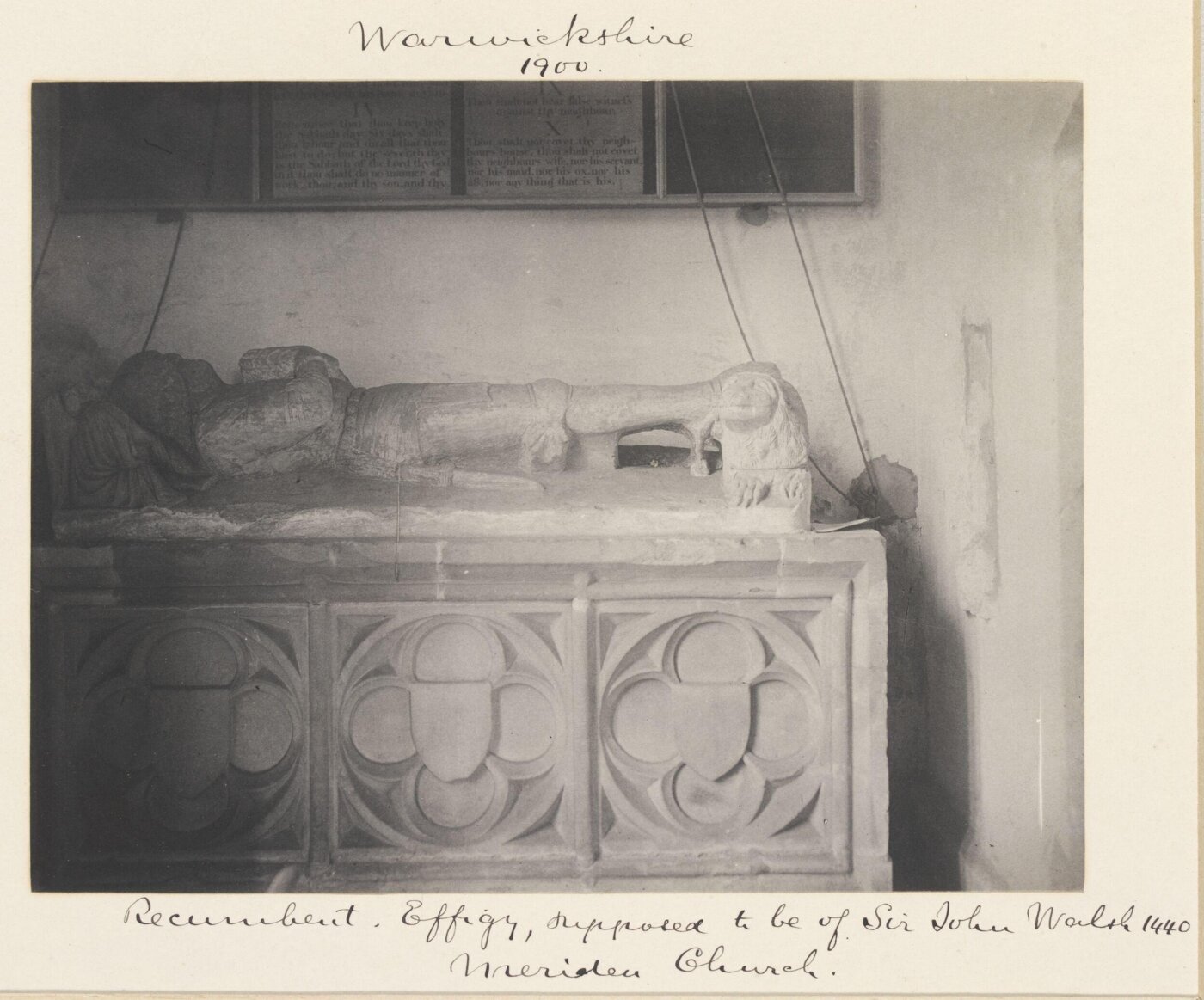 Stone, Benjamin (Sir), National Photographic Record and Survey