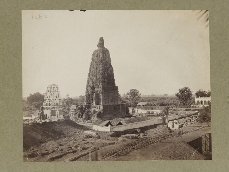 Mahabodhi temple at Bodh Gaya, Bihar top image