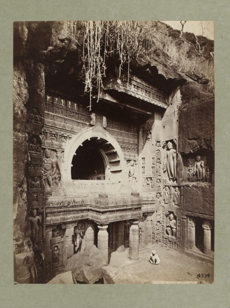 Ajanta, Entrance to Cave 19 image