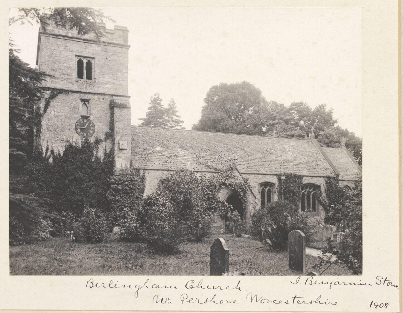 Stone, Benjamin (Sir), National Photographic Record and Survey
