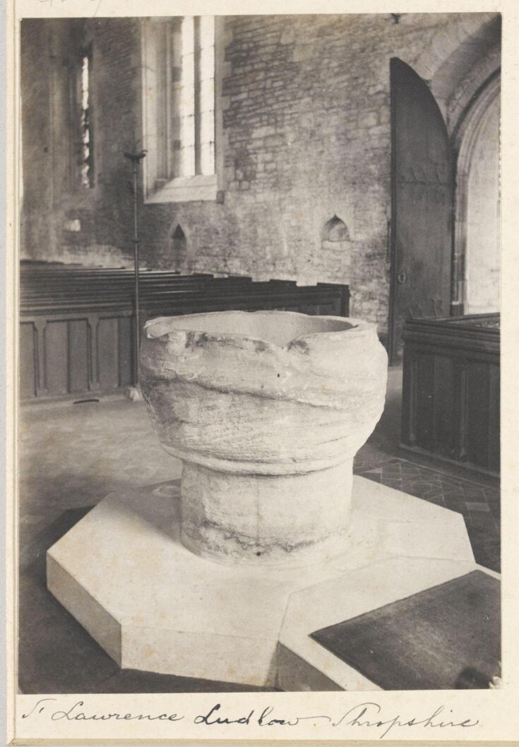 Font, St. Lawrence, Ludlow, Shropshire top image