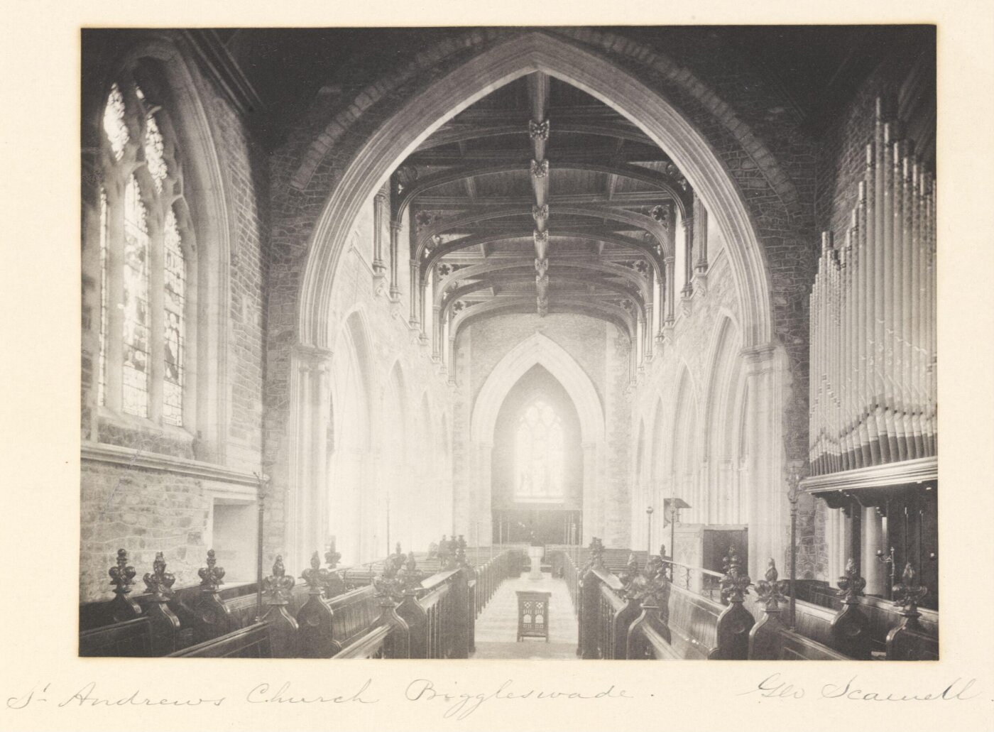 Scamell, George (Mr), National Photographic Record and Survey