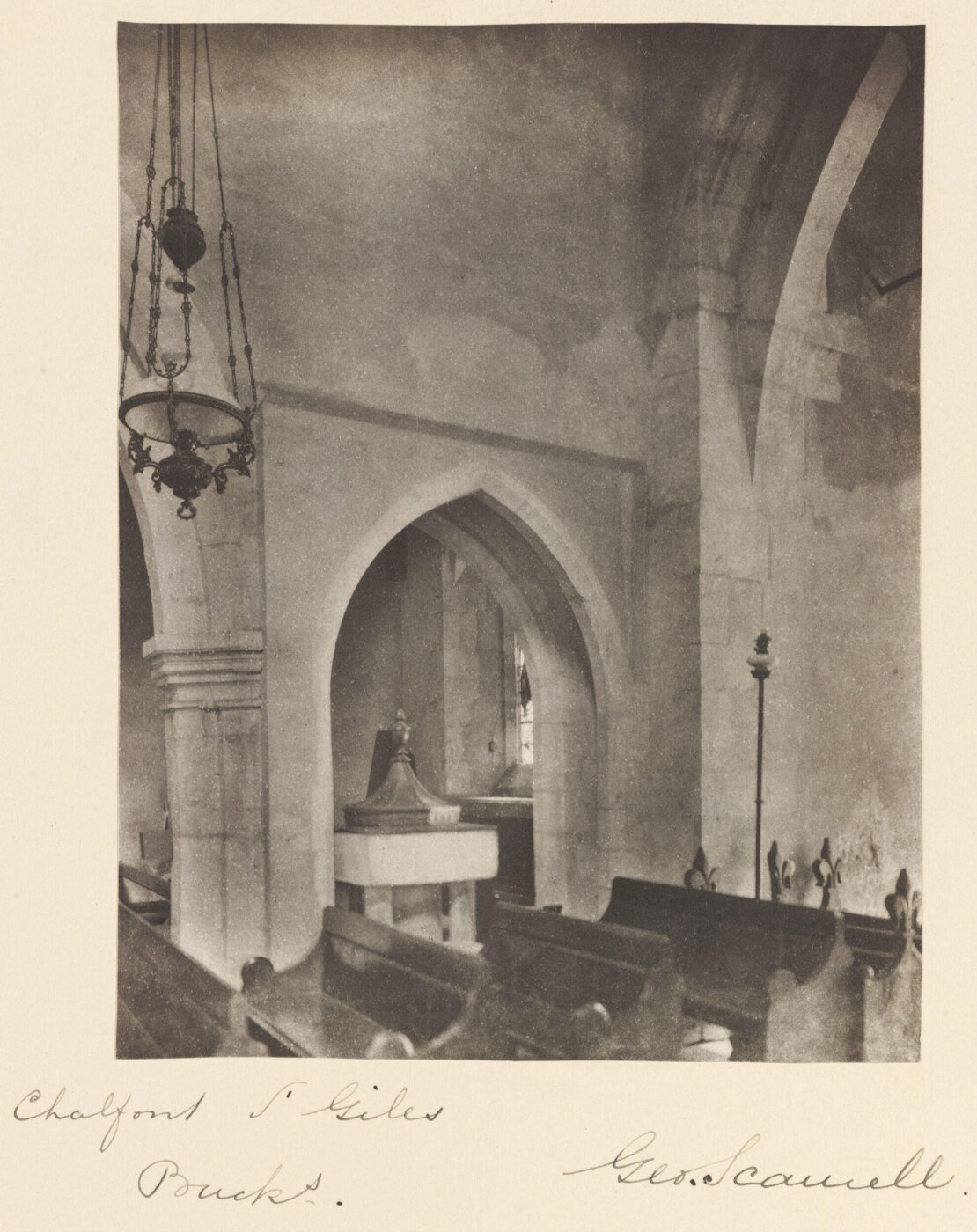 Scamell, George (Mr), National Photographic Record and Survey