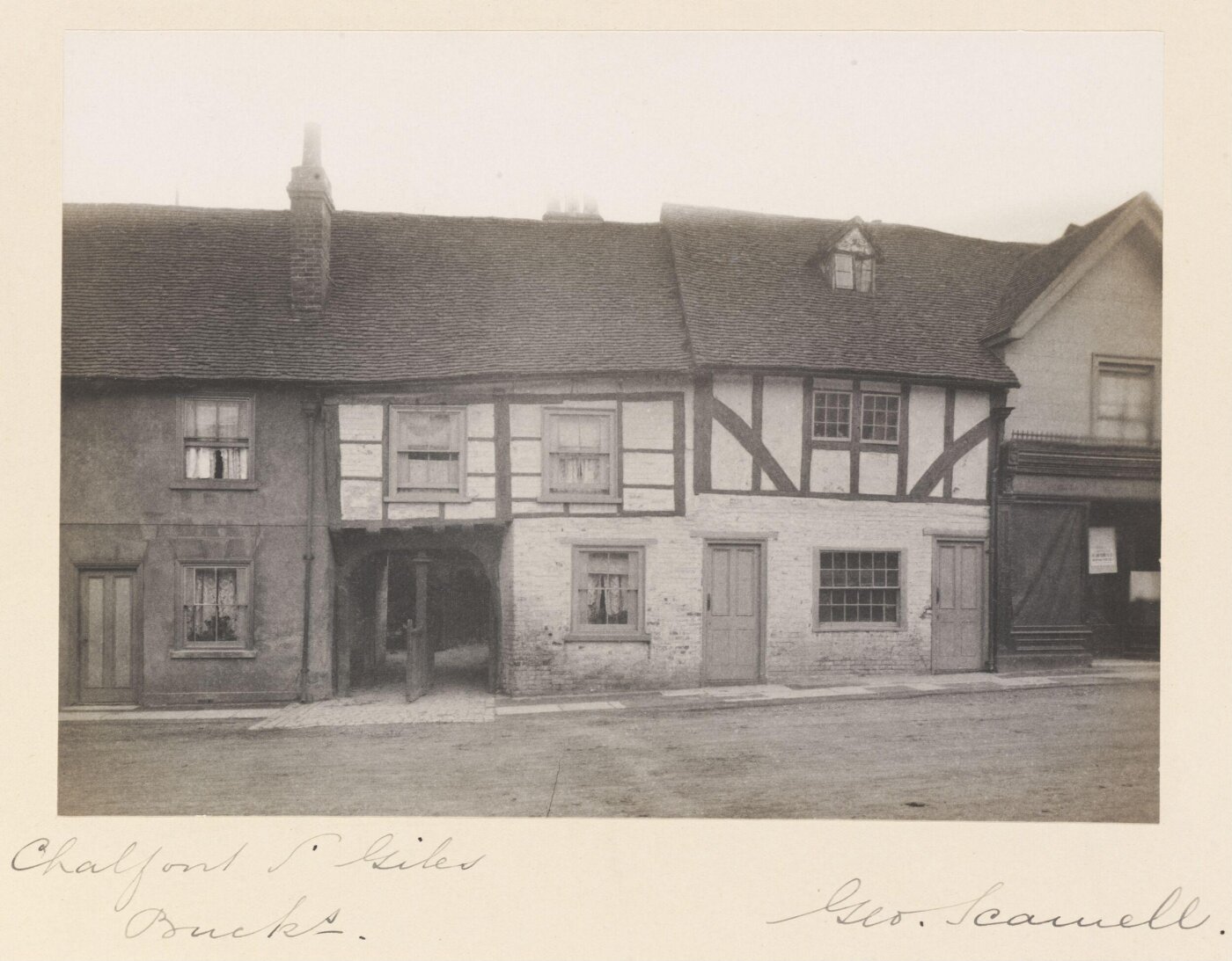 Scamell, George (Mr), National Photographic Record and Survey