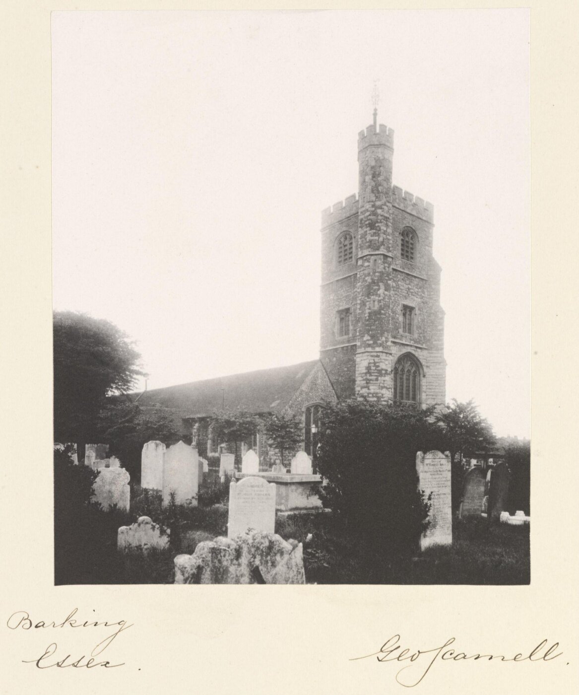 Scamell, George (Mr), National Photographic Record and Survey