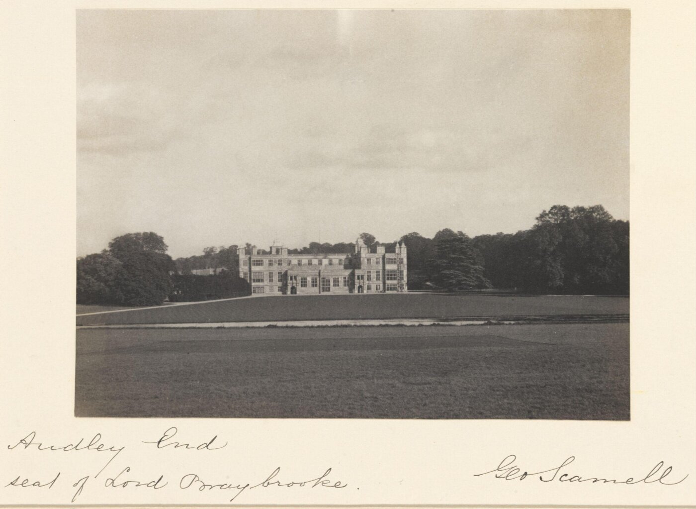 Scamell, George (Mr), National Photographic Record and Survey