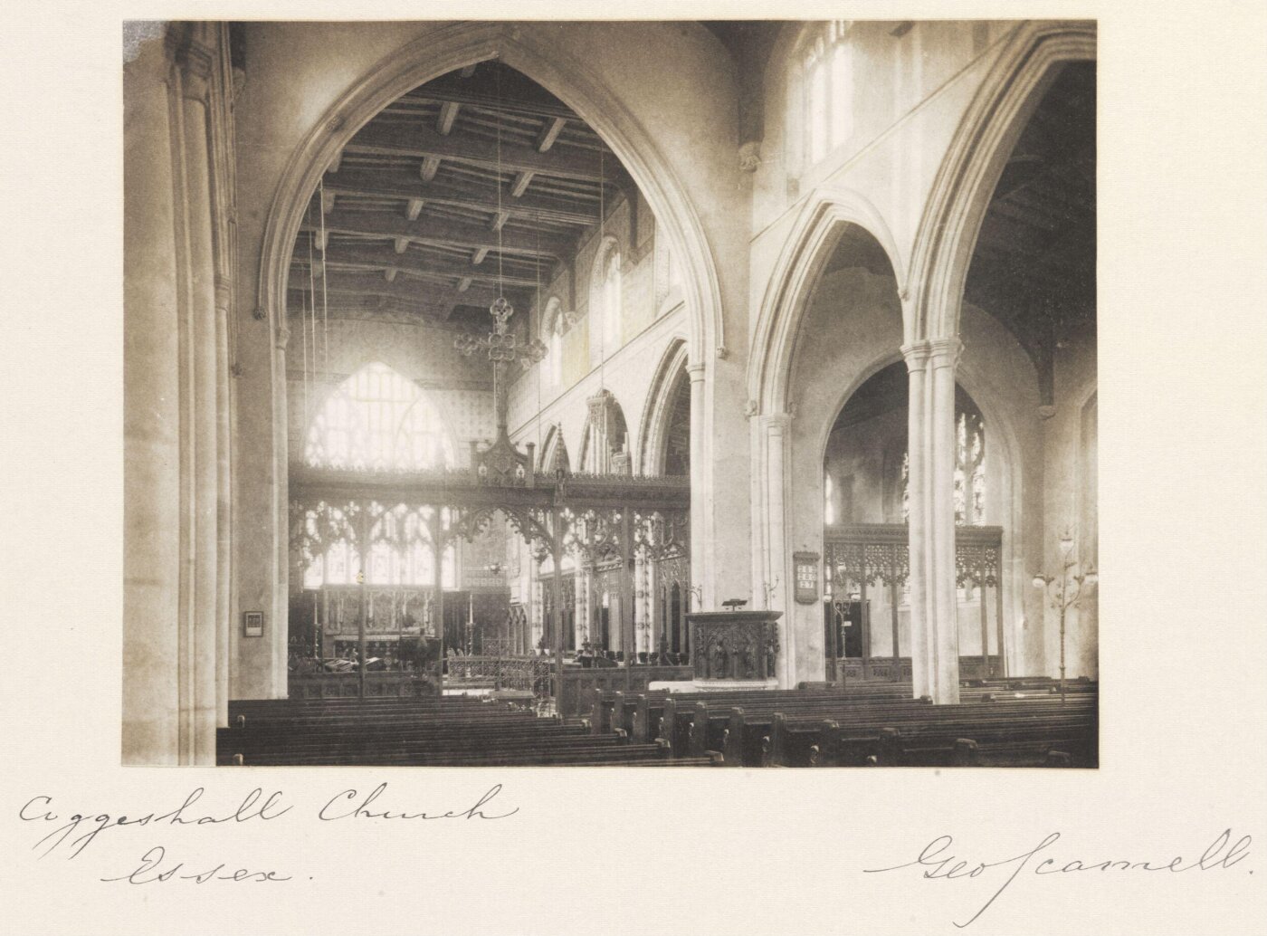 Scamell, George (Mr), National Photographic Record and Survey
