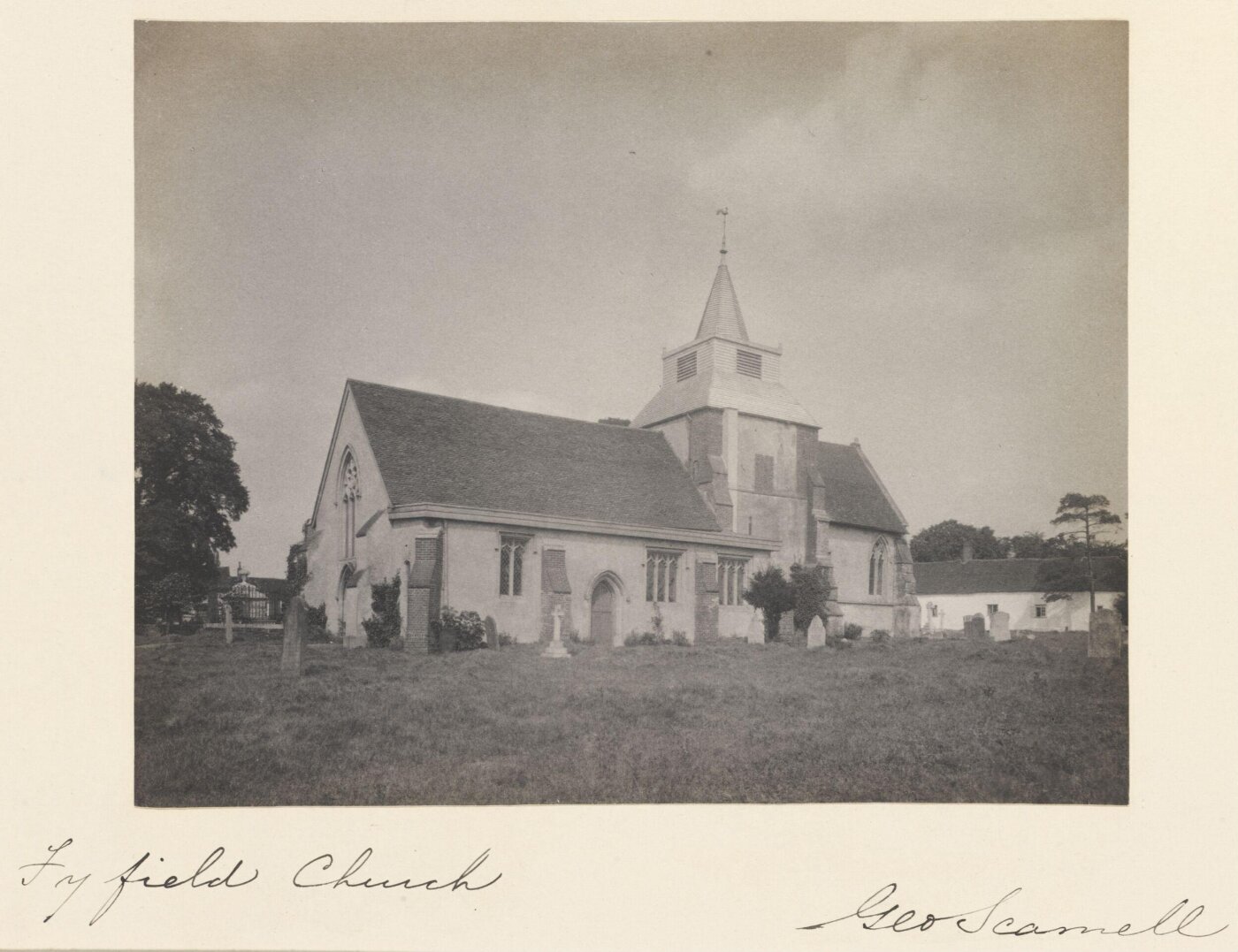 Scamell, George (Mr), National Photographic Record and Survey