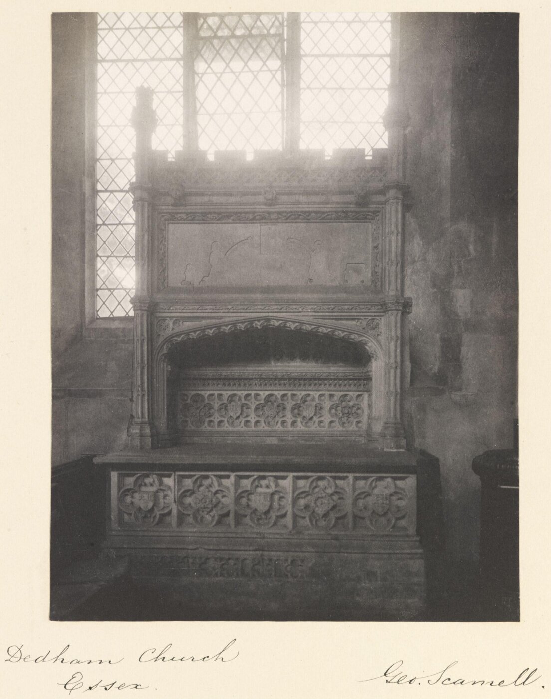 Scamell, George (Mr), National Photographic Record and Survey