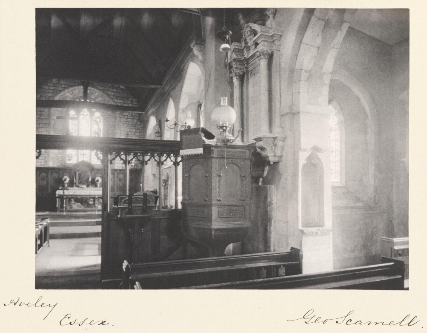 Scamell, George (Mr), National Photographic Record and Survey