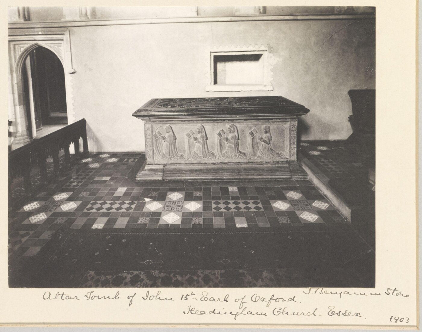 Stone, Benjamin (Sir), National Photographic Record and Survey