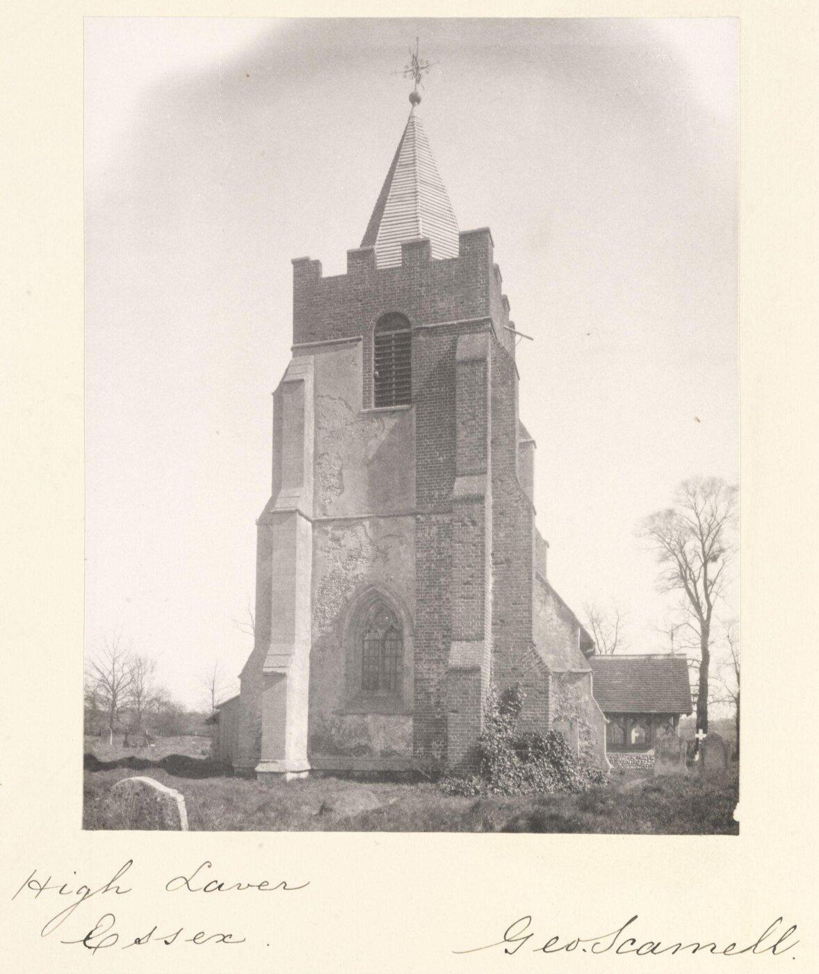 Scamell, George (Mr), National Photographic Record and Survey