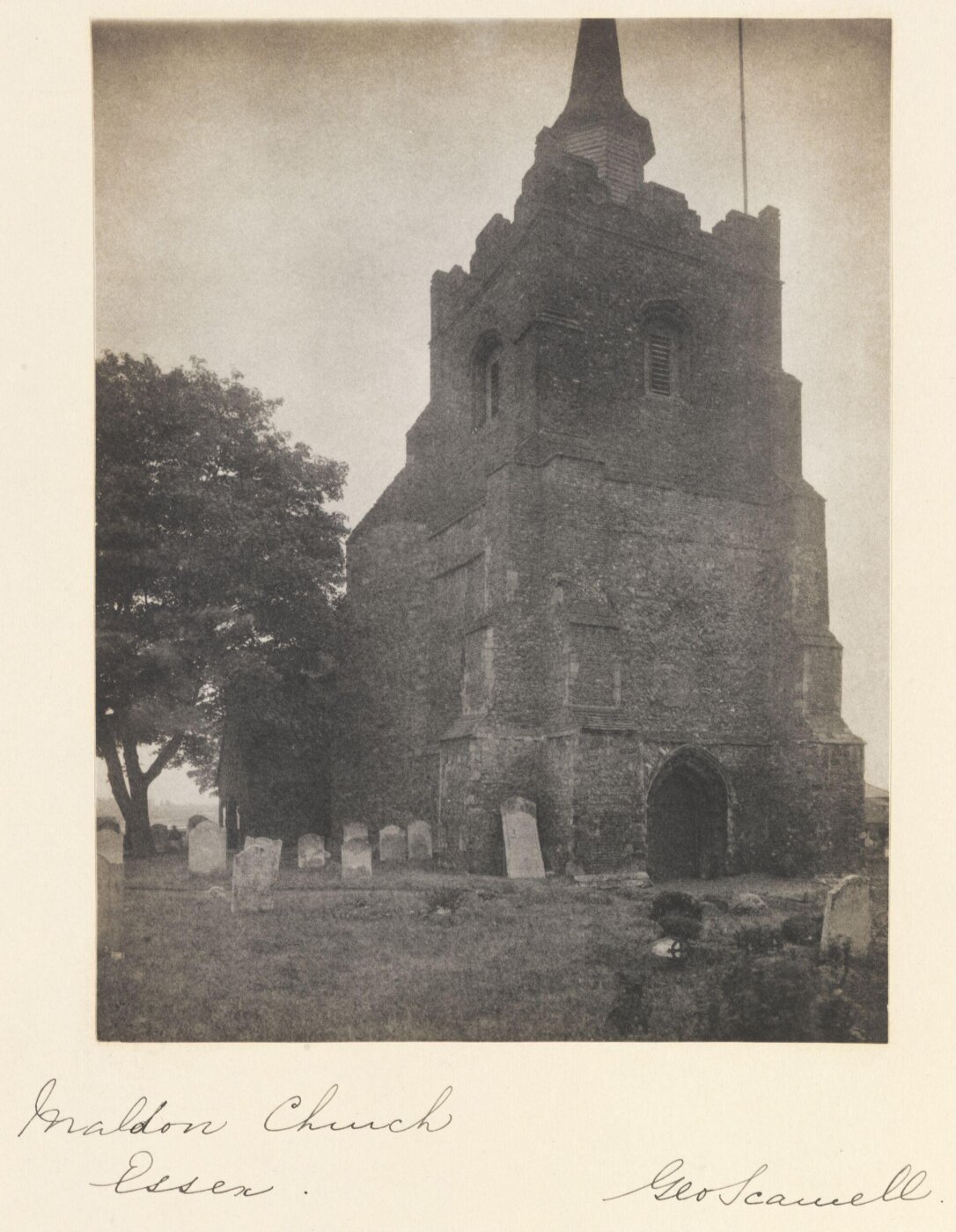Scamell, George (Mr), National Photographic Record and Survey