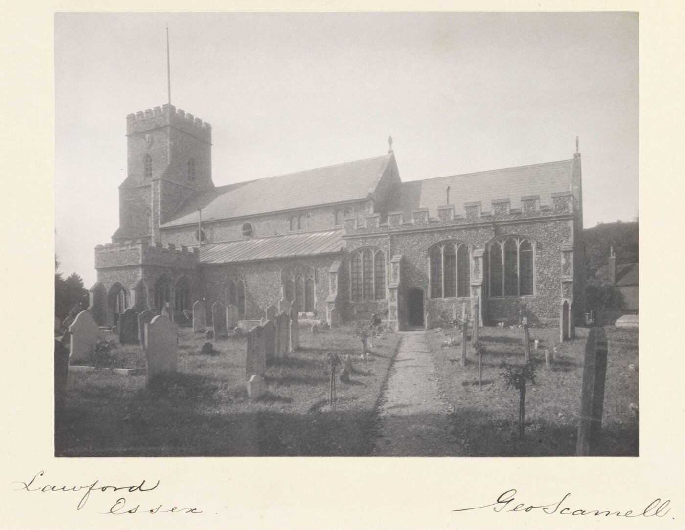 Scamell, George (Mr), National Photographic Record and Survey