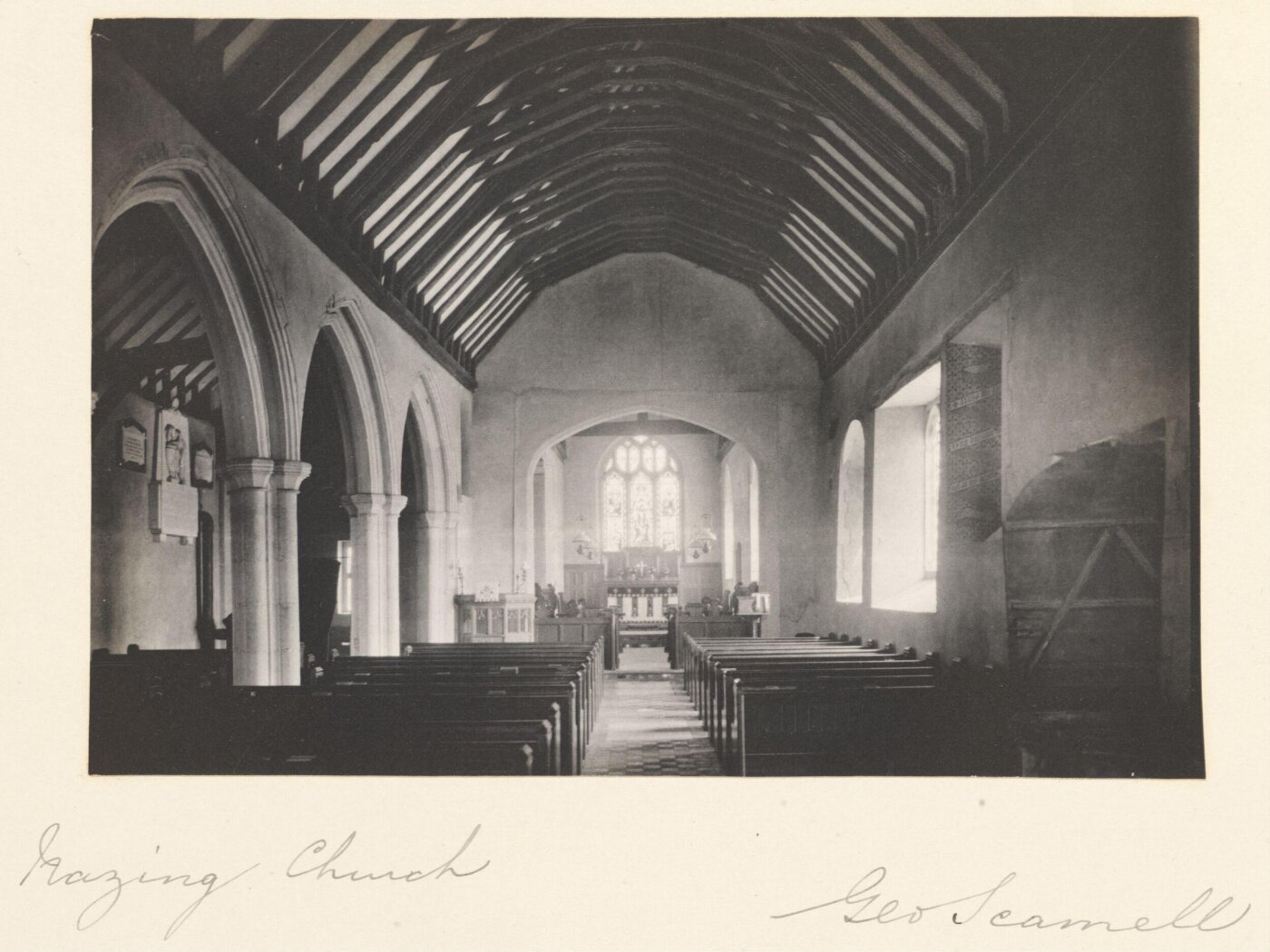 Scamell, George (Mr), National Photographic Record and Survey