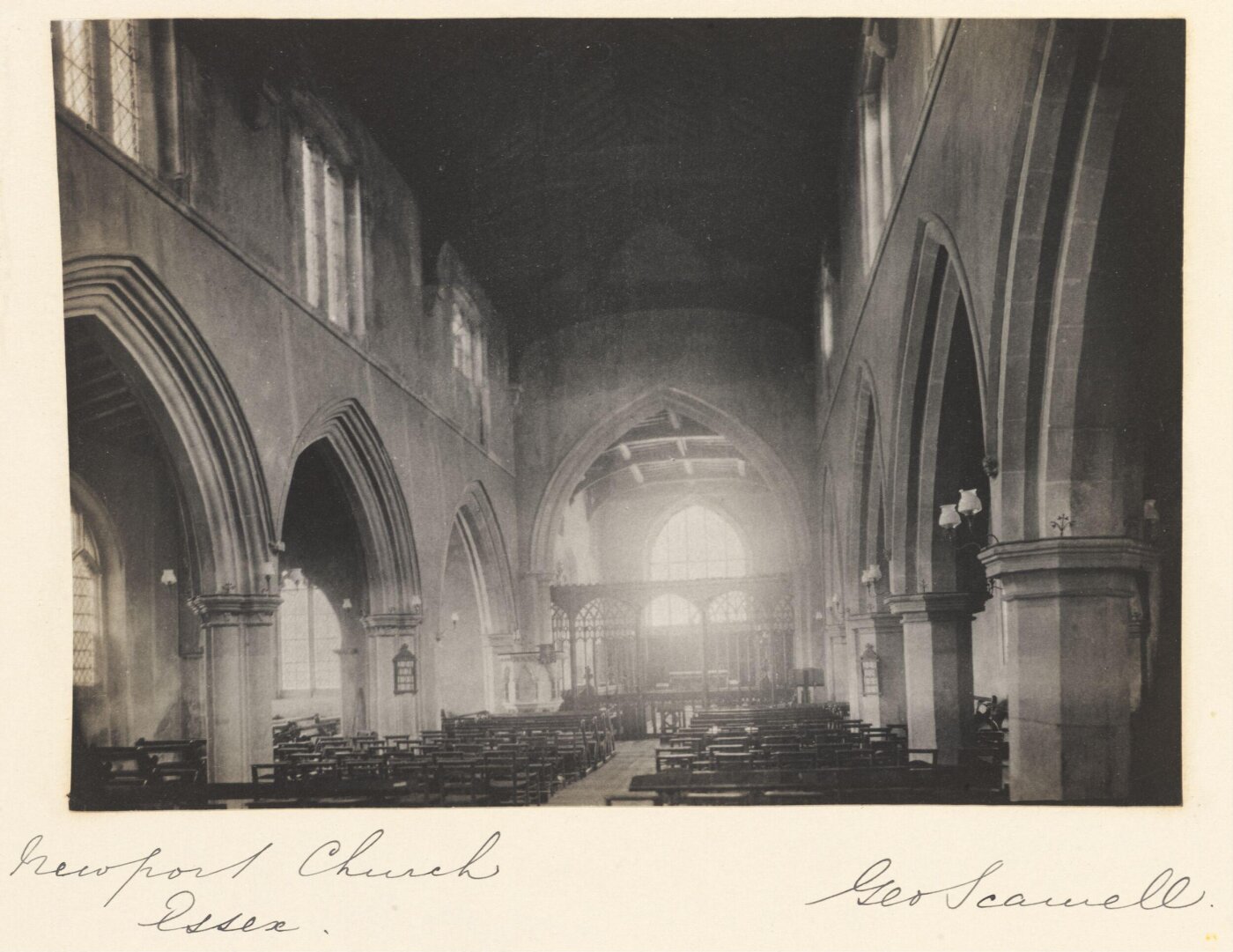 Scamell, George (Mr), National Photographic Record and Survey
